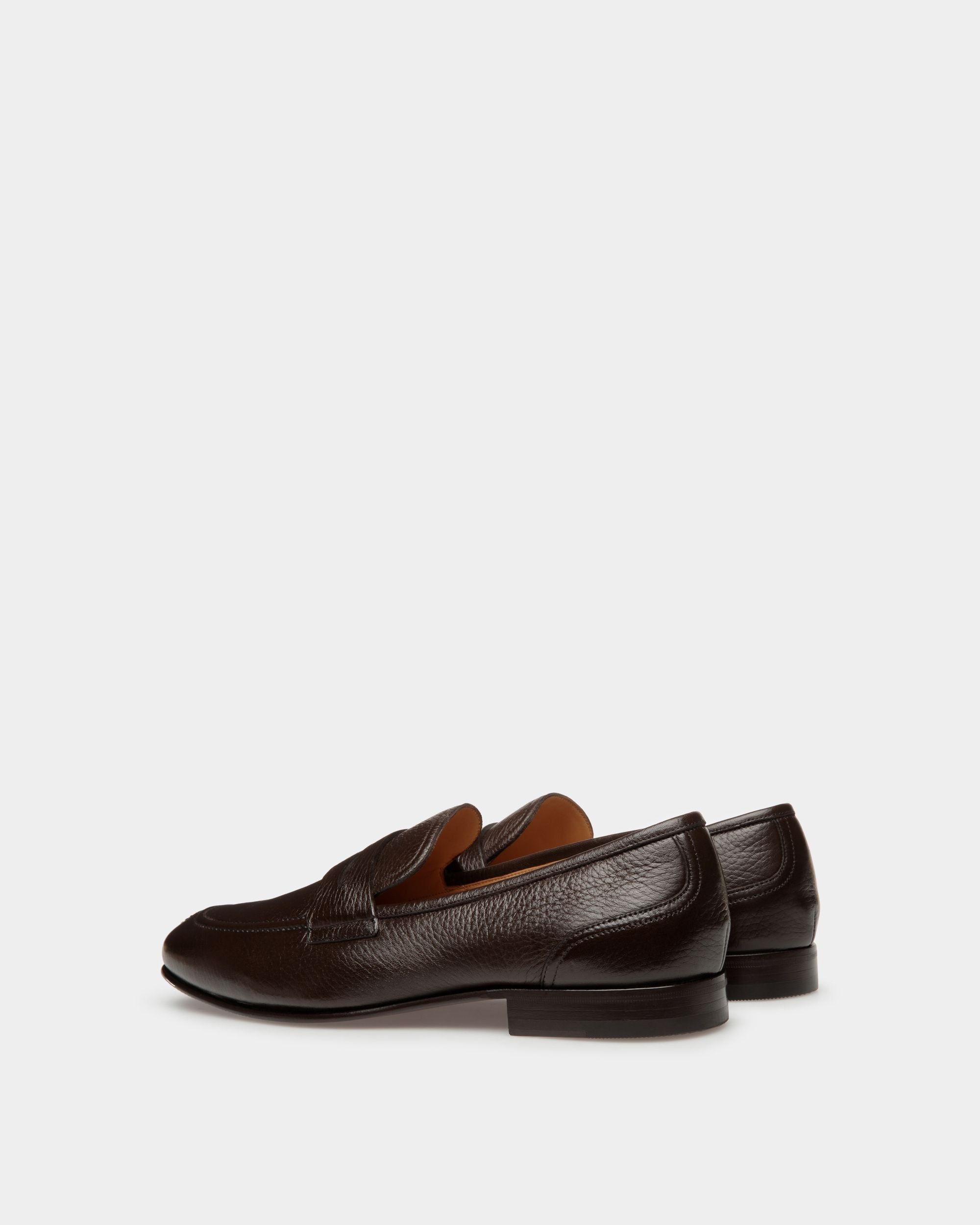 Suisse Loafer In Brown Leather - Hombre - Bally - 03