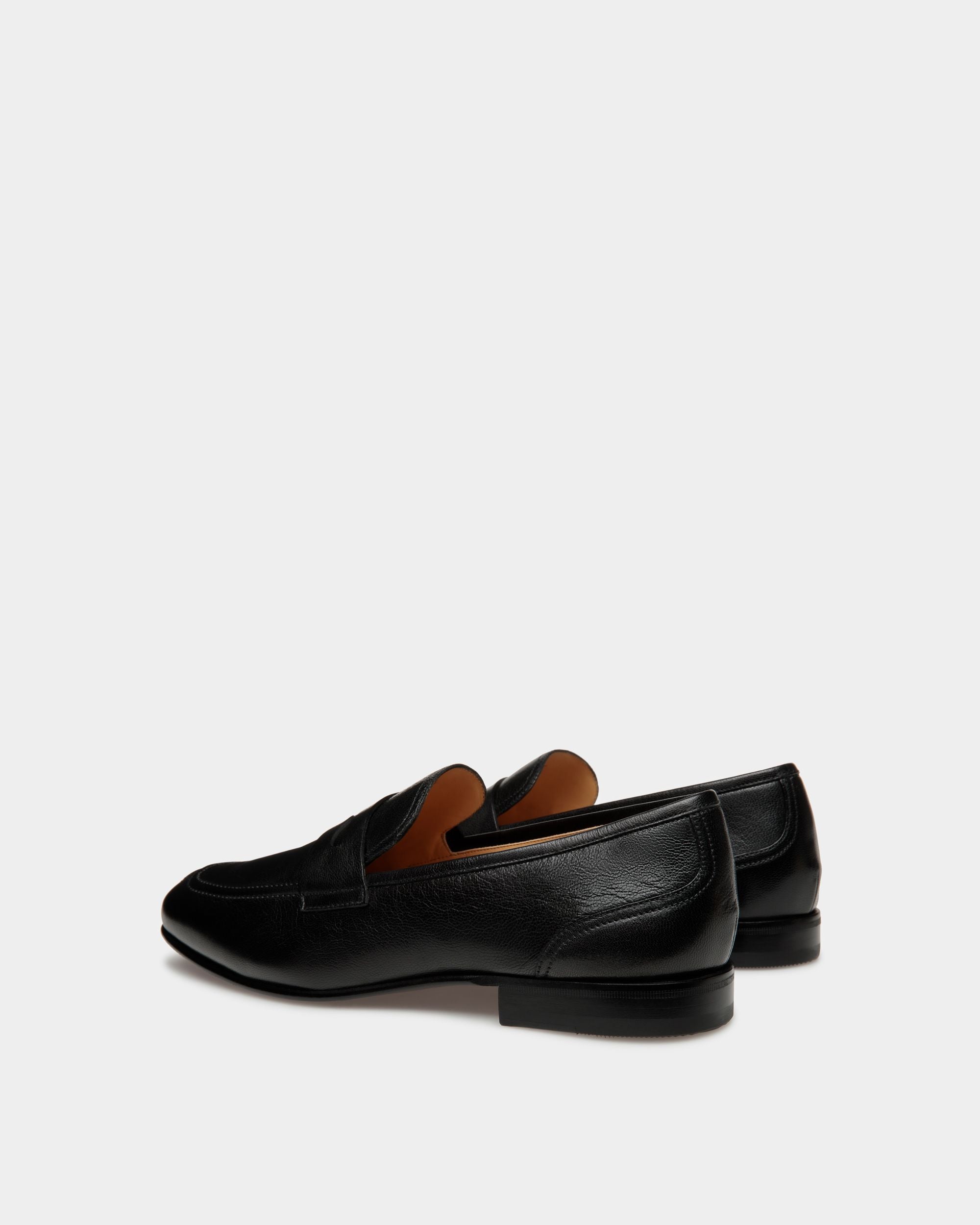 Suisse Loafer In Black Leather - Hombre - Bally - 03