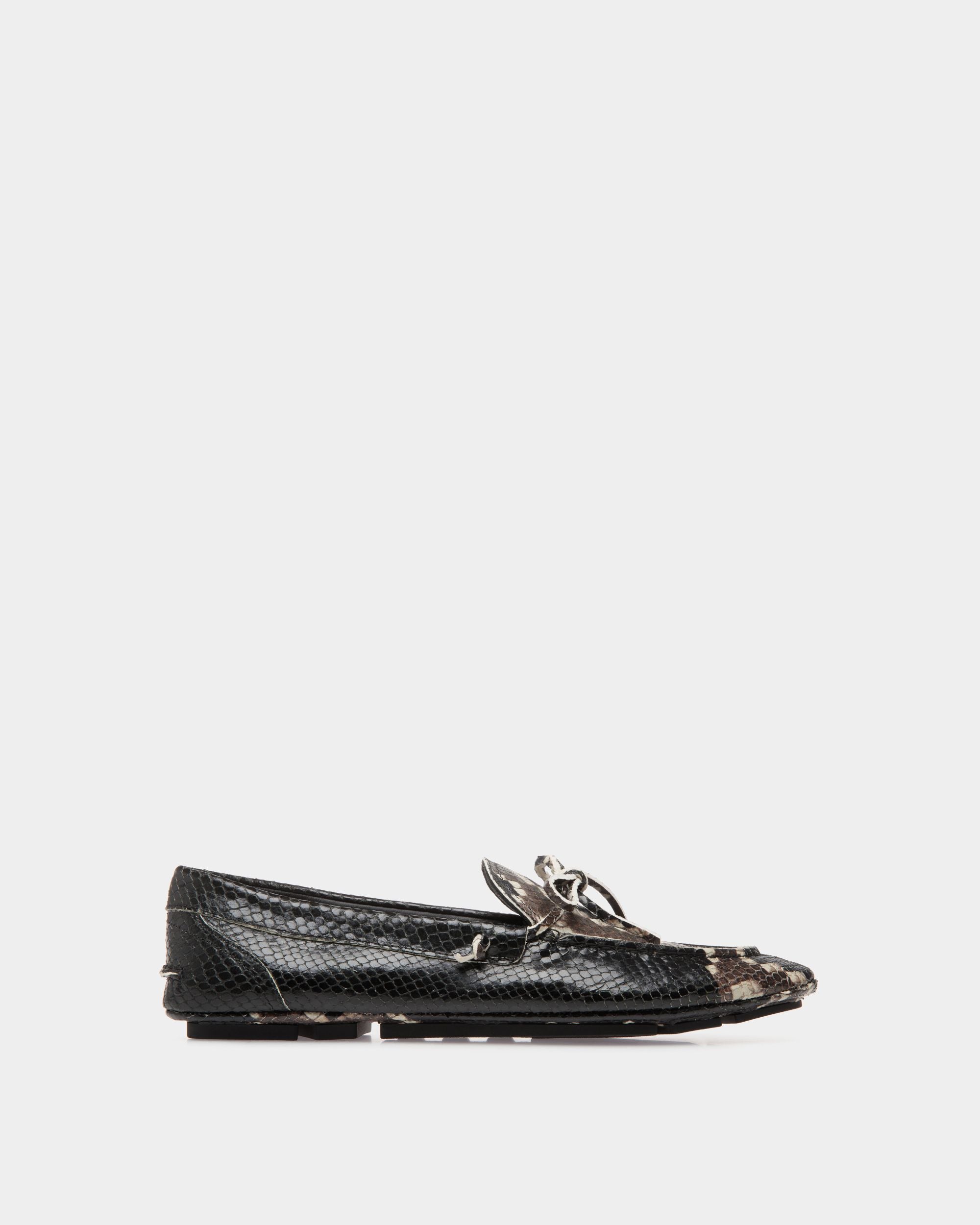 Hansen Drivers In Black Leather - Men's - Bally - 01