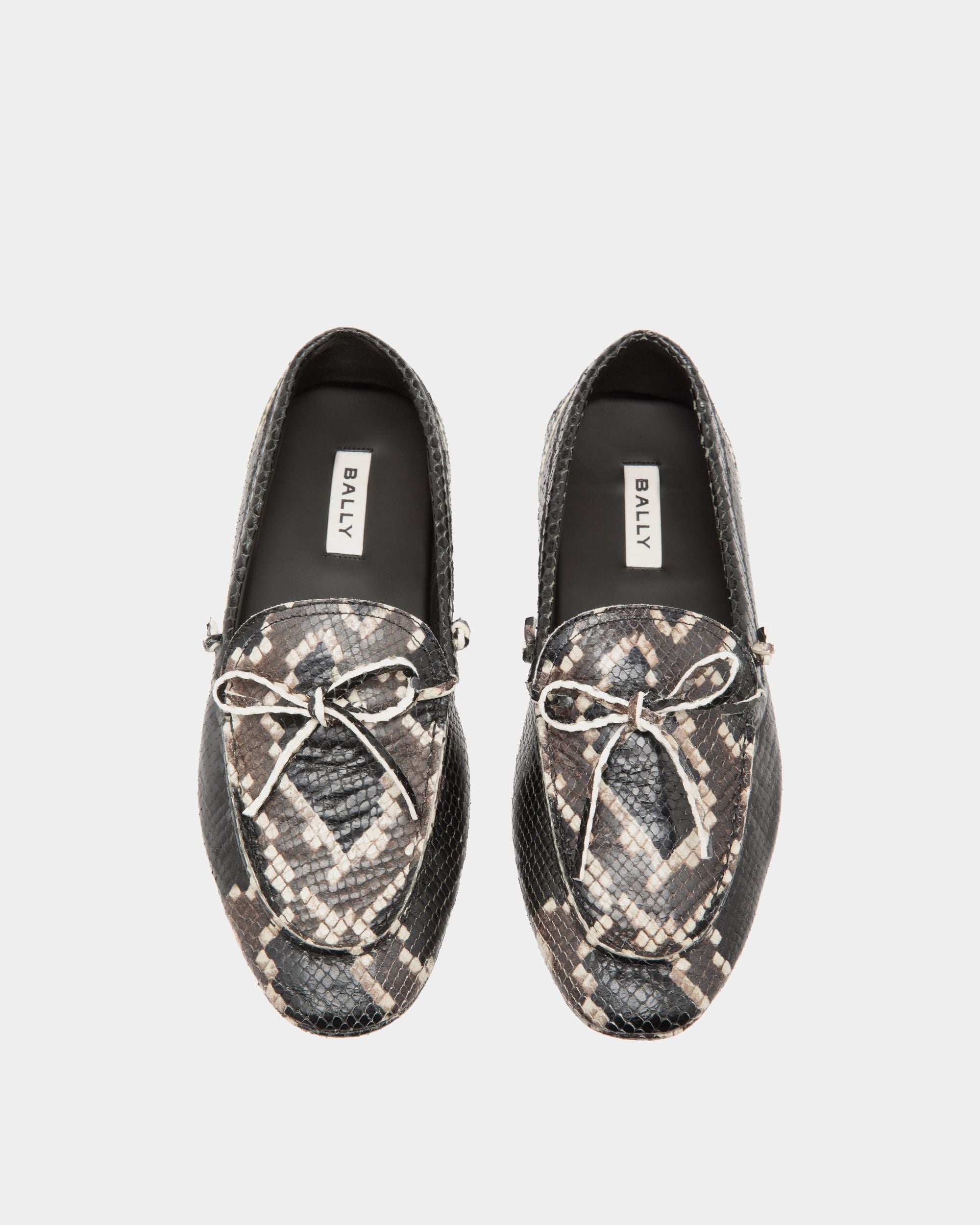 Hansen Drivers In Black Leather - Men's - Bally - 04