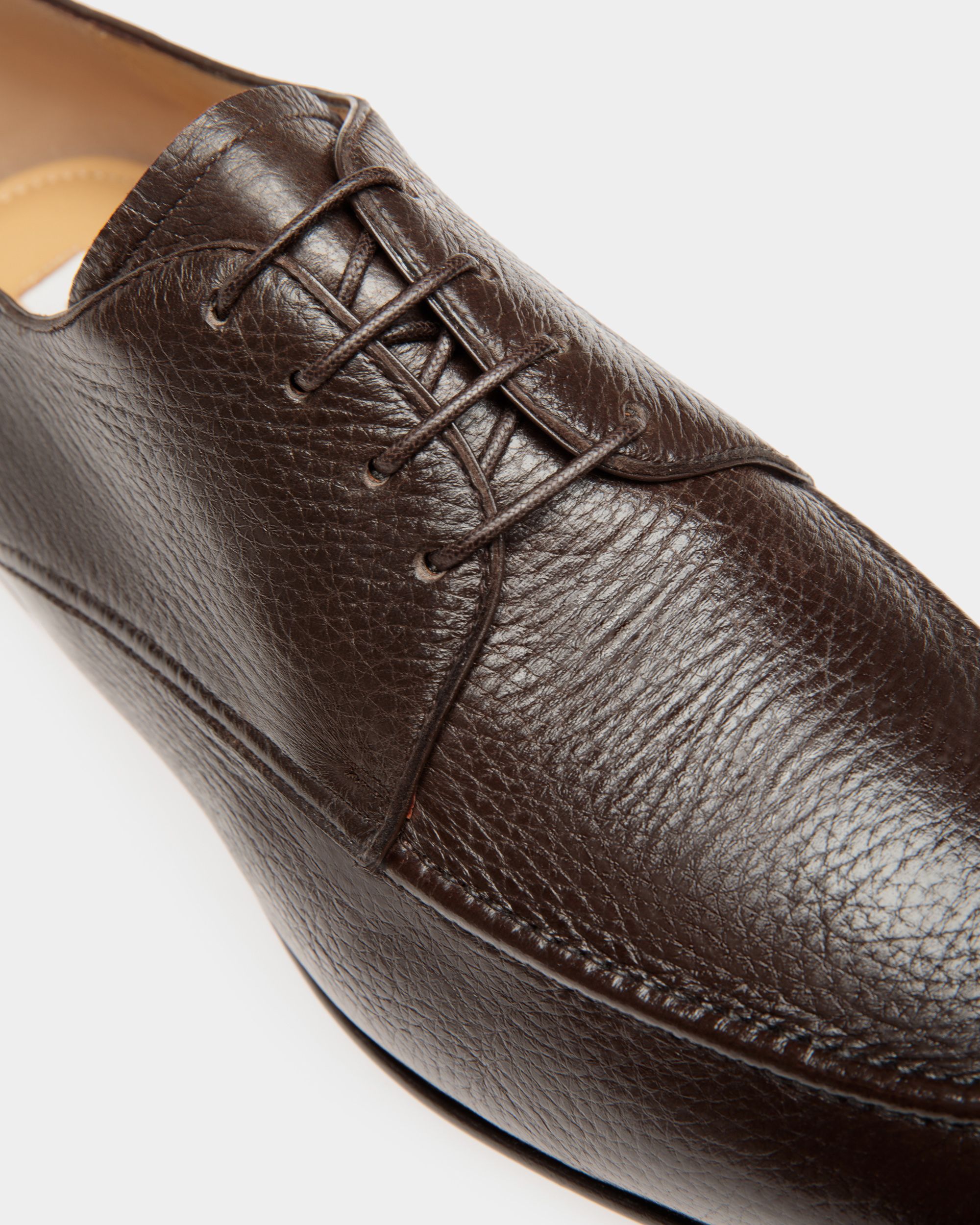 Suisse Lace-Ups In Brown Leather - Men's - Bally - 04