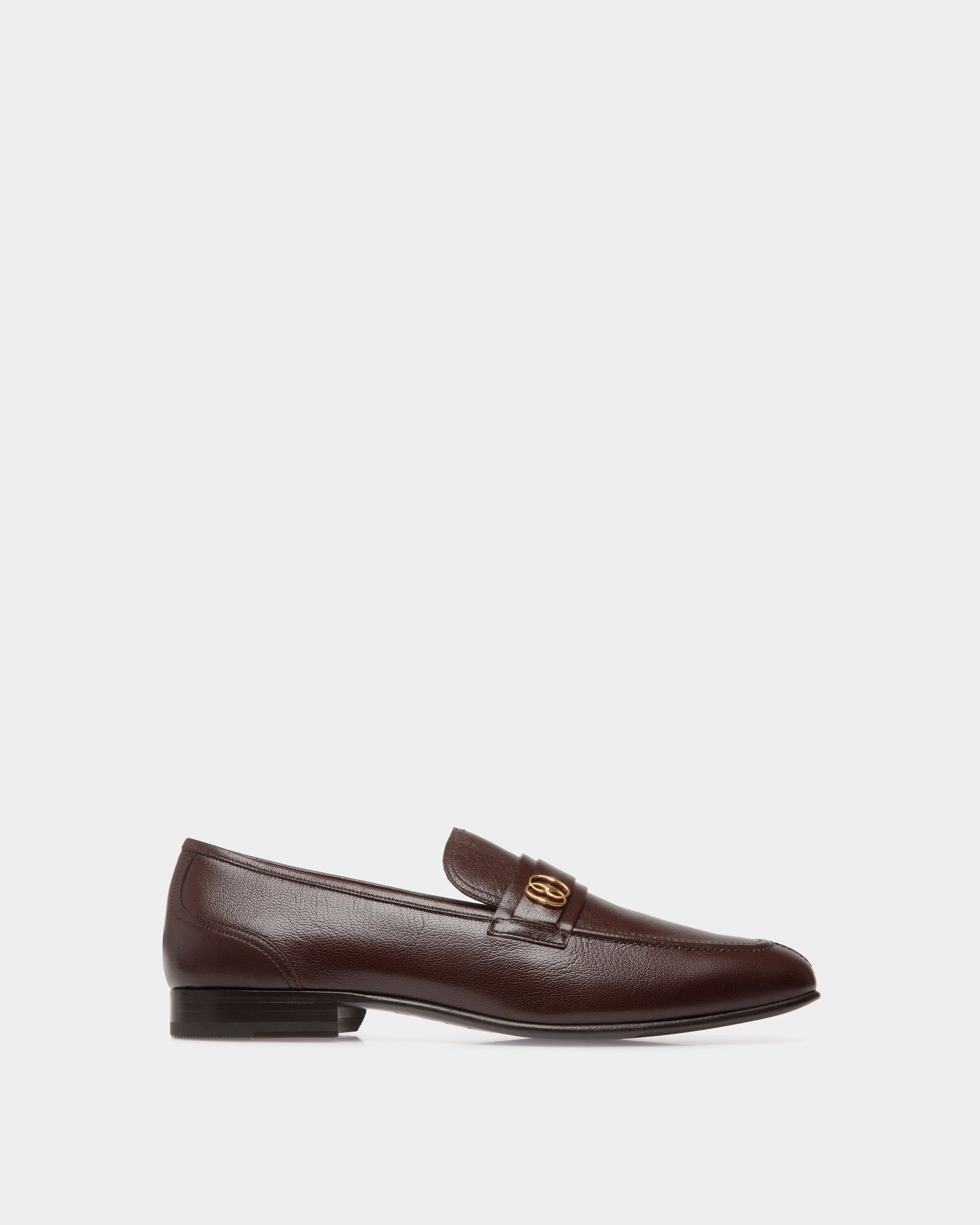 Suisse Loafer In Brown Leather - Men's - Bally - 01