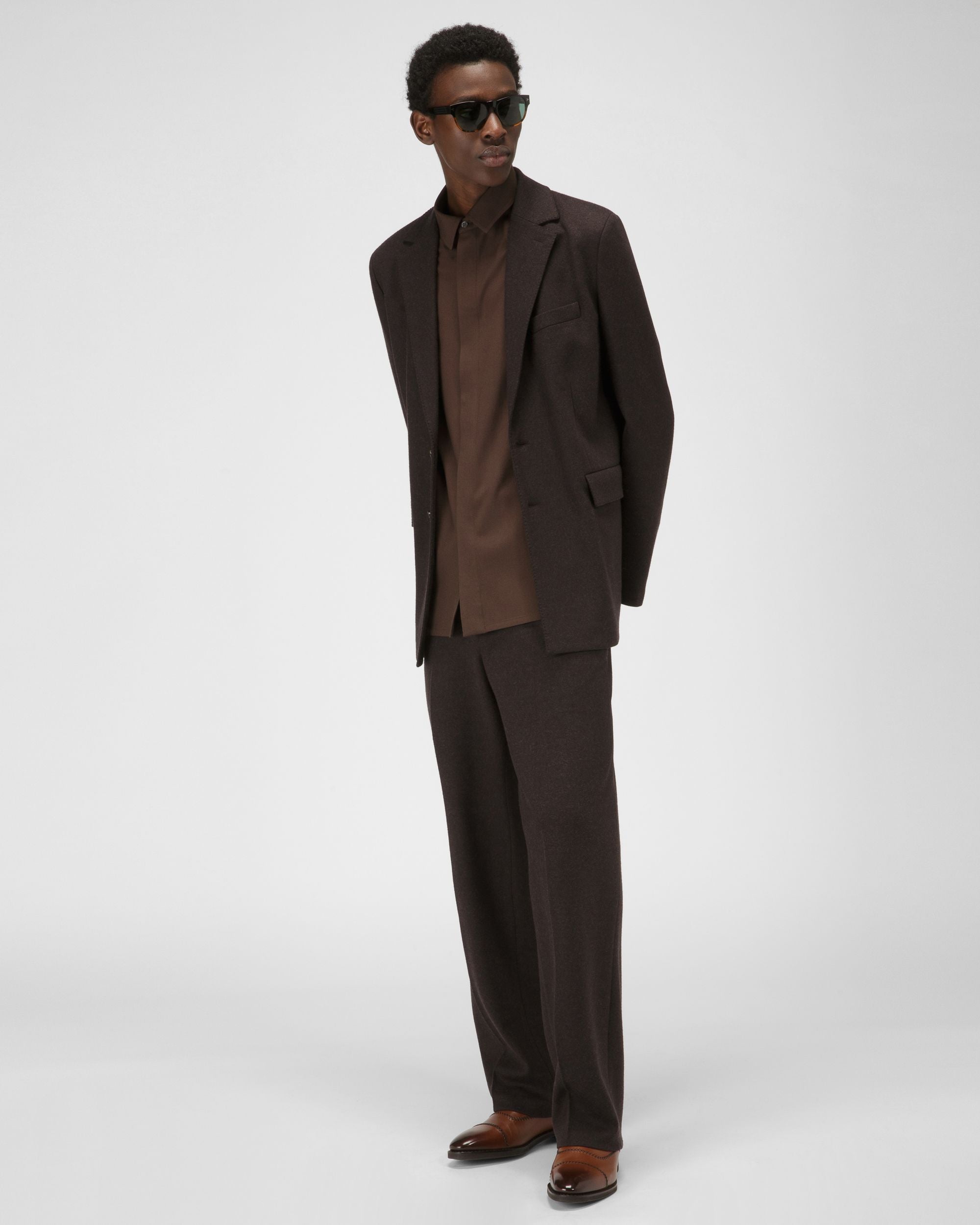 Scleyr Zapato Oxford En Cuero Marrón - Hombre - Bally - 03