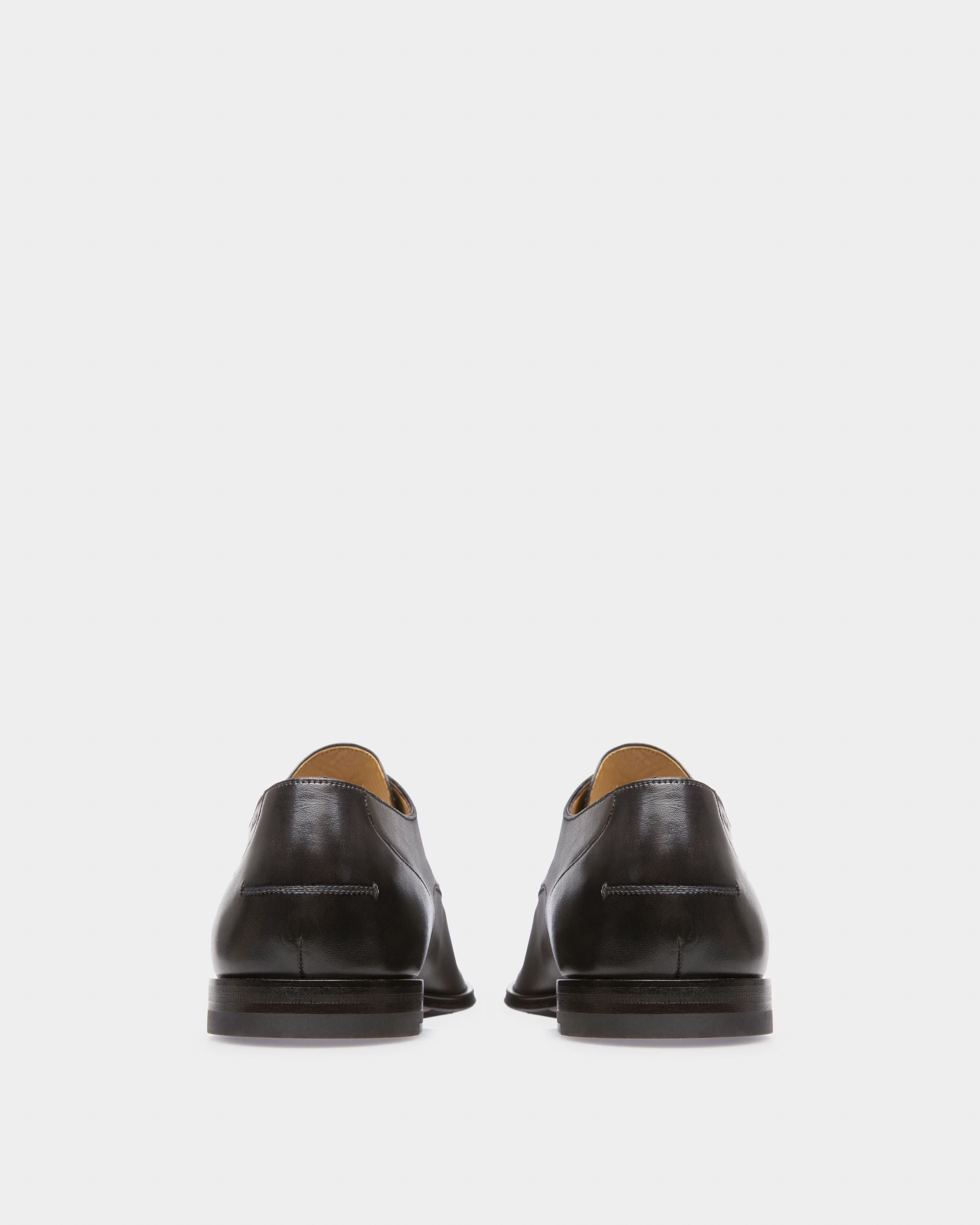 Mibion Leather Derbies In Black - Men's - Bally - 04