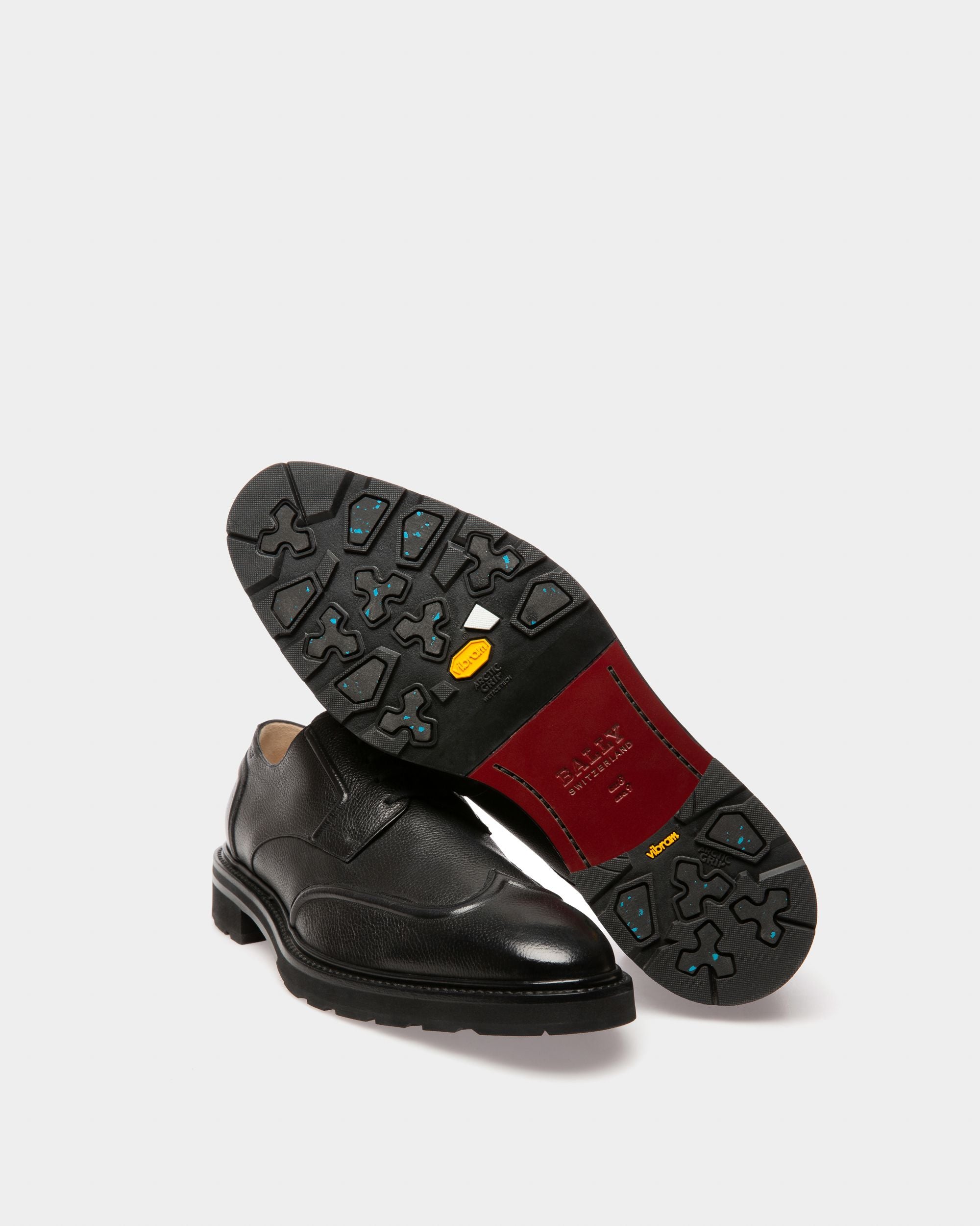 Mibion Leather Derbies In Black - Men's - Bally - 05