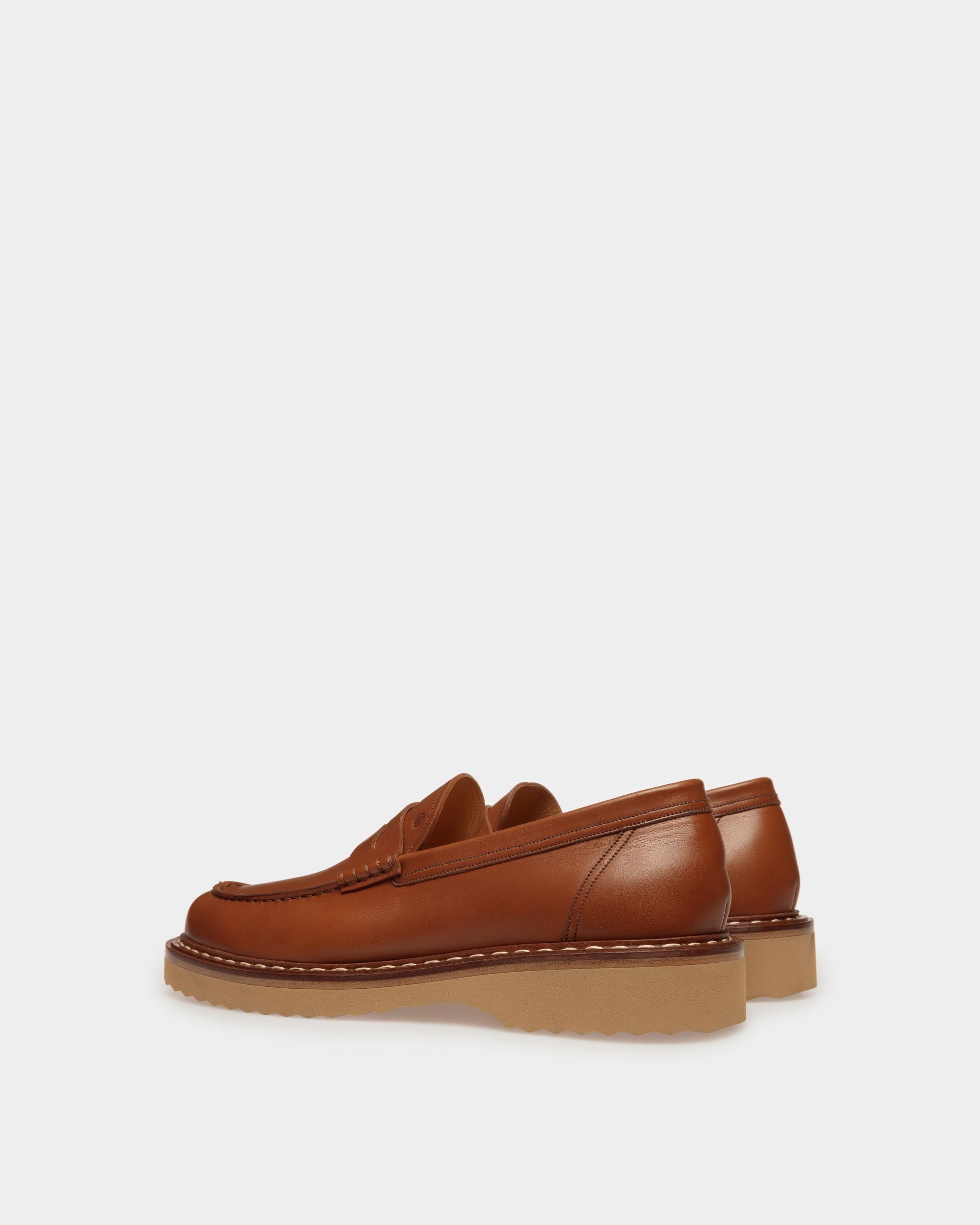 Neasden Loafers In Brown Leather - Men's - Bally - 03