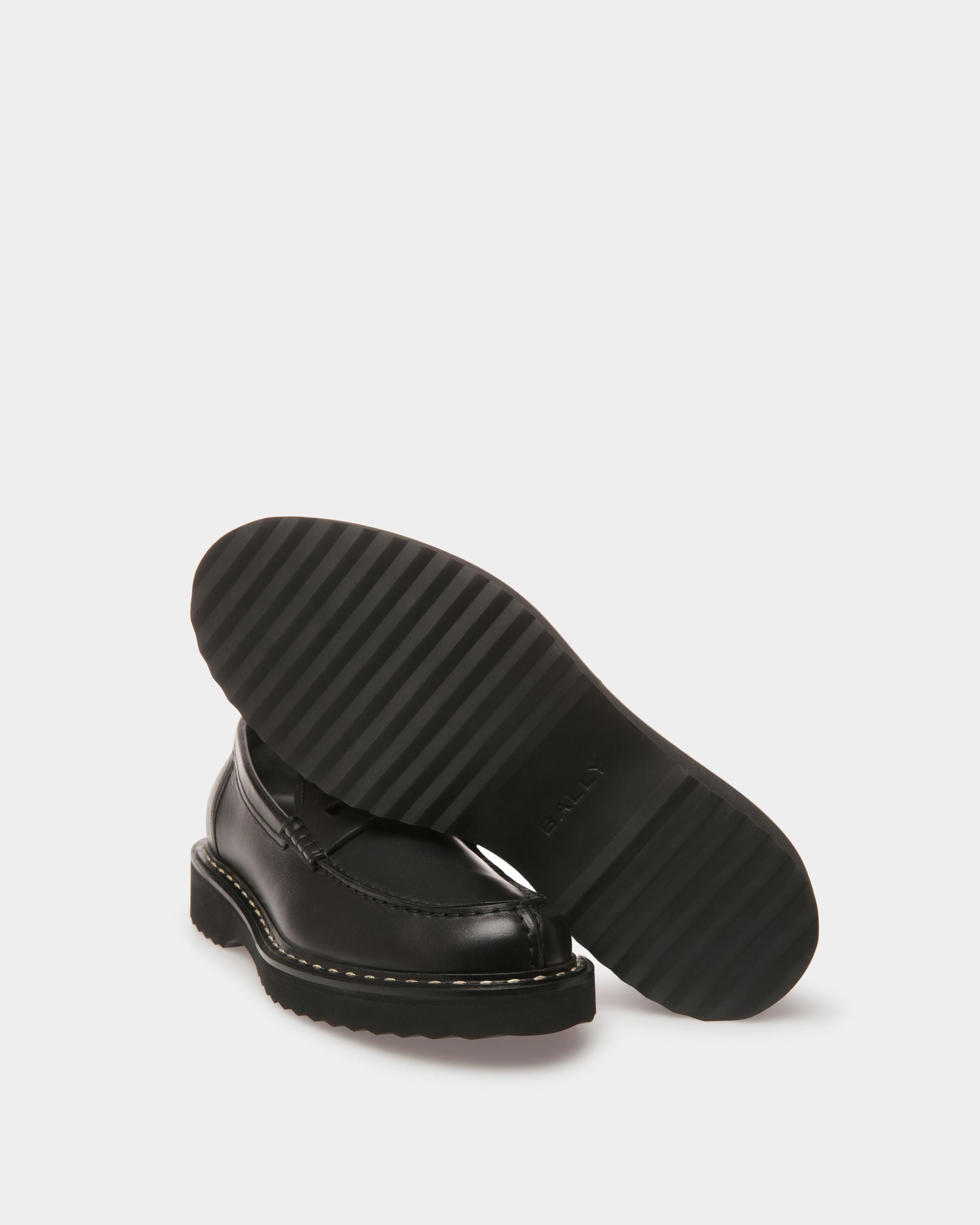 Mocasines Neasden De Piel En Negro - Hombre - Bally - 04