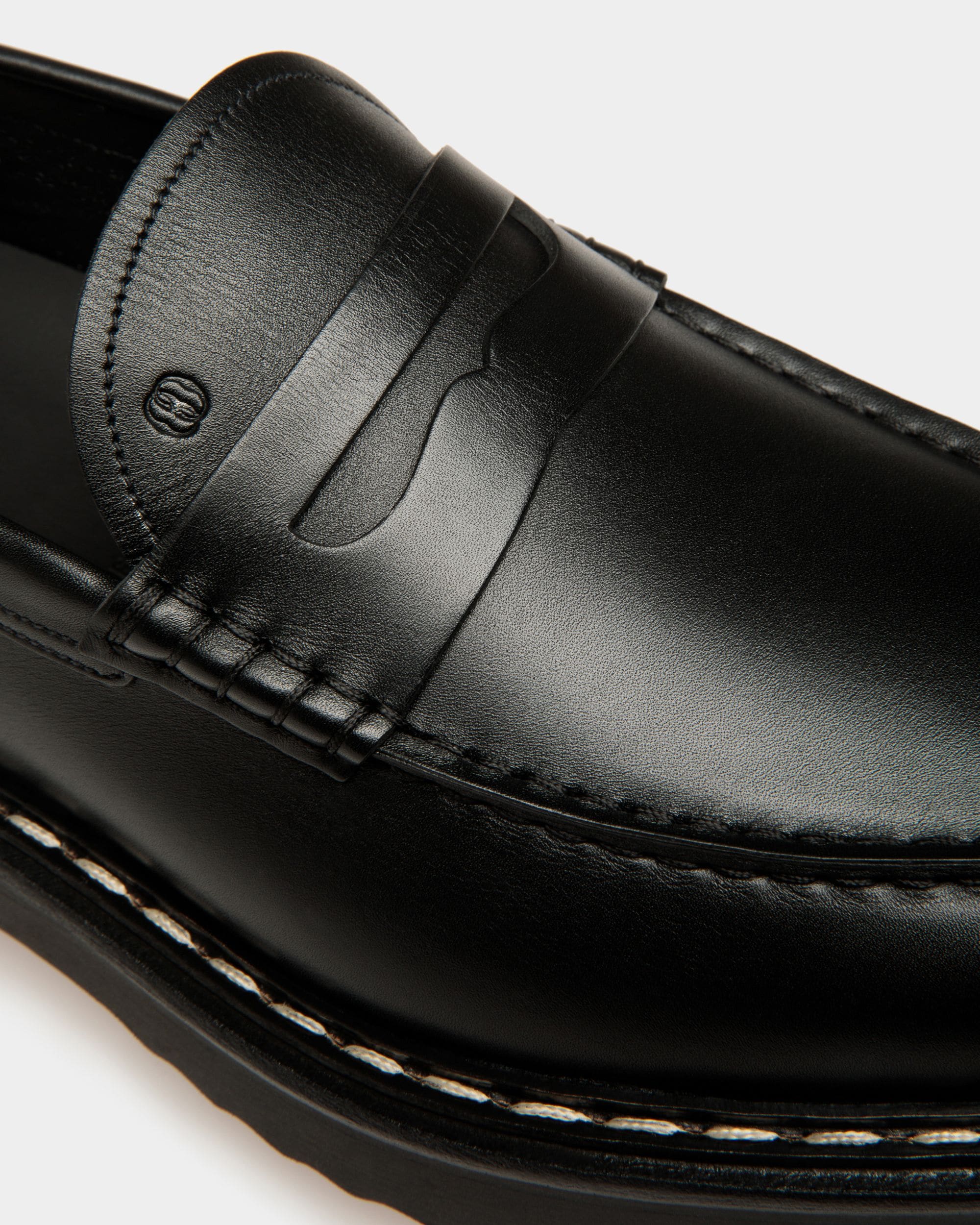 Mocasines Neasden De Piel En Negro - Hombre - Bally - 05
