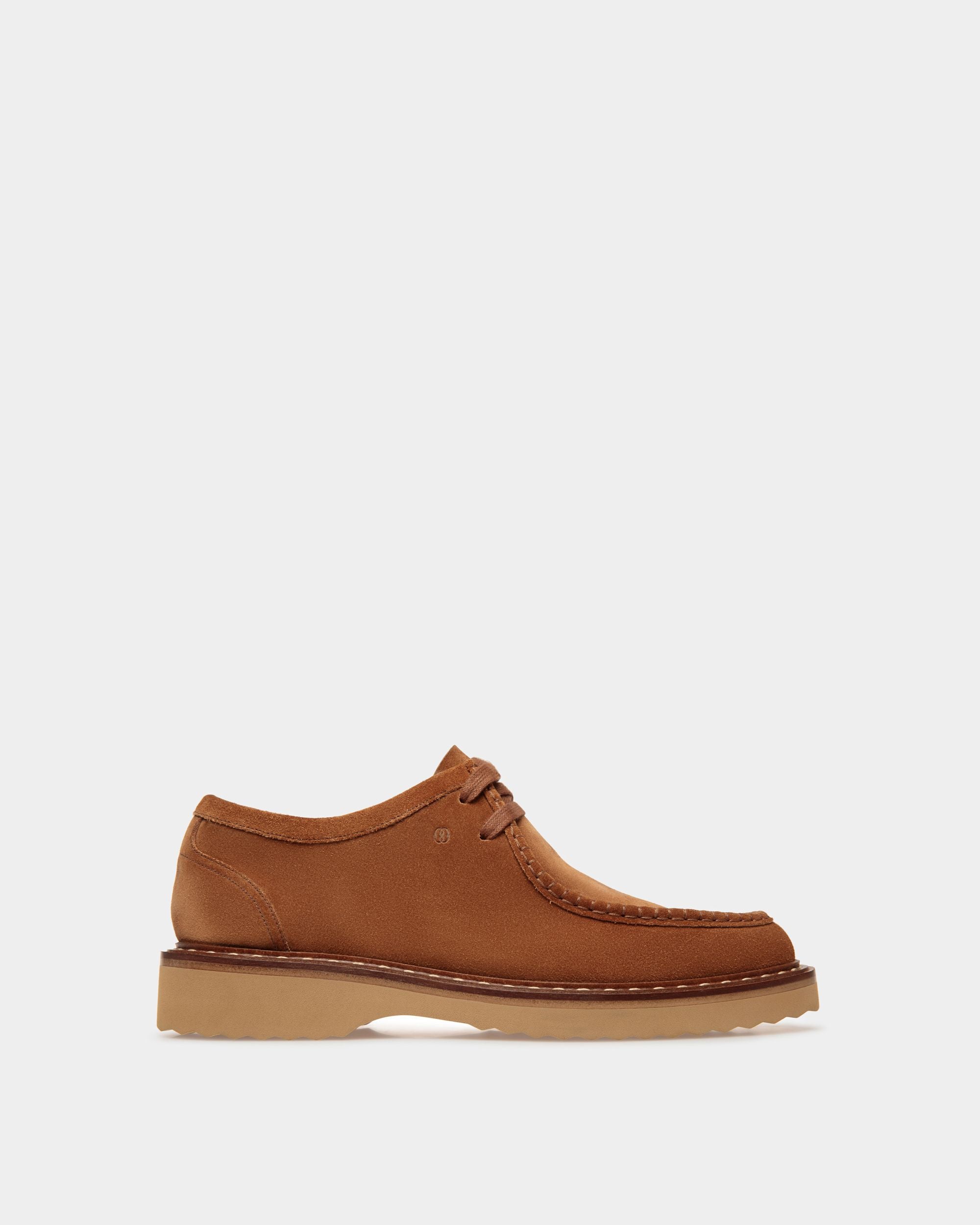 Zapatos Derby Neasden De Ante Marrón Claro - Hombre - Bally - 01