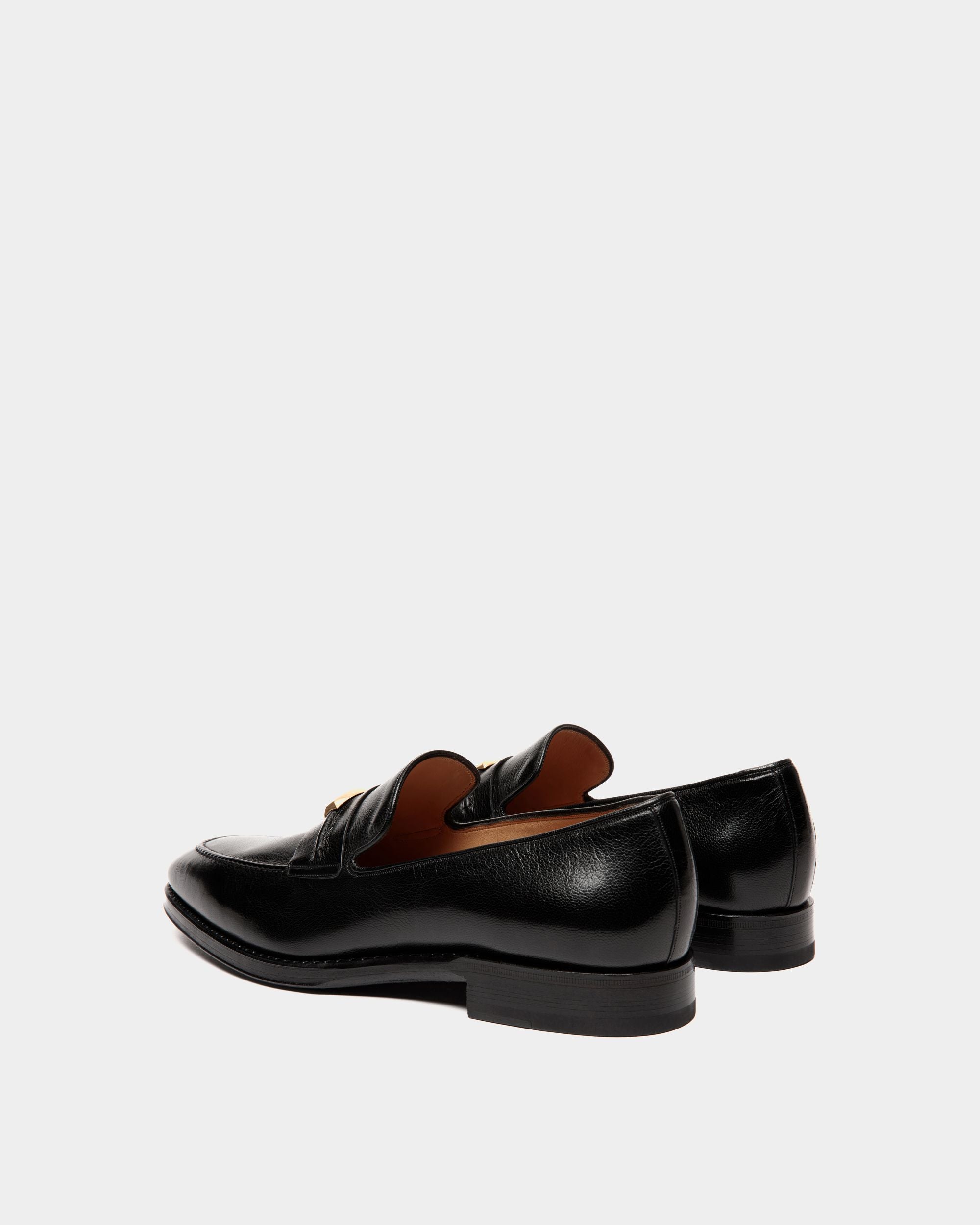 Mocasín Scribe De Piel Negra - Hombre - Bally - 03