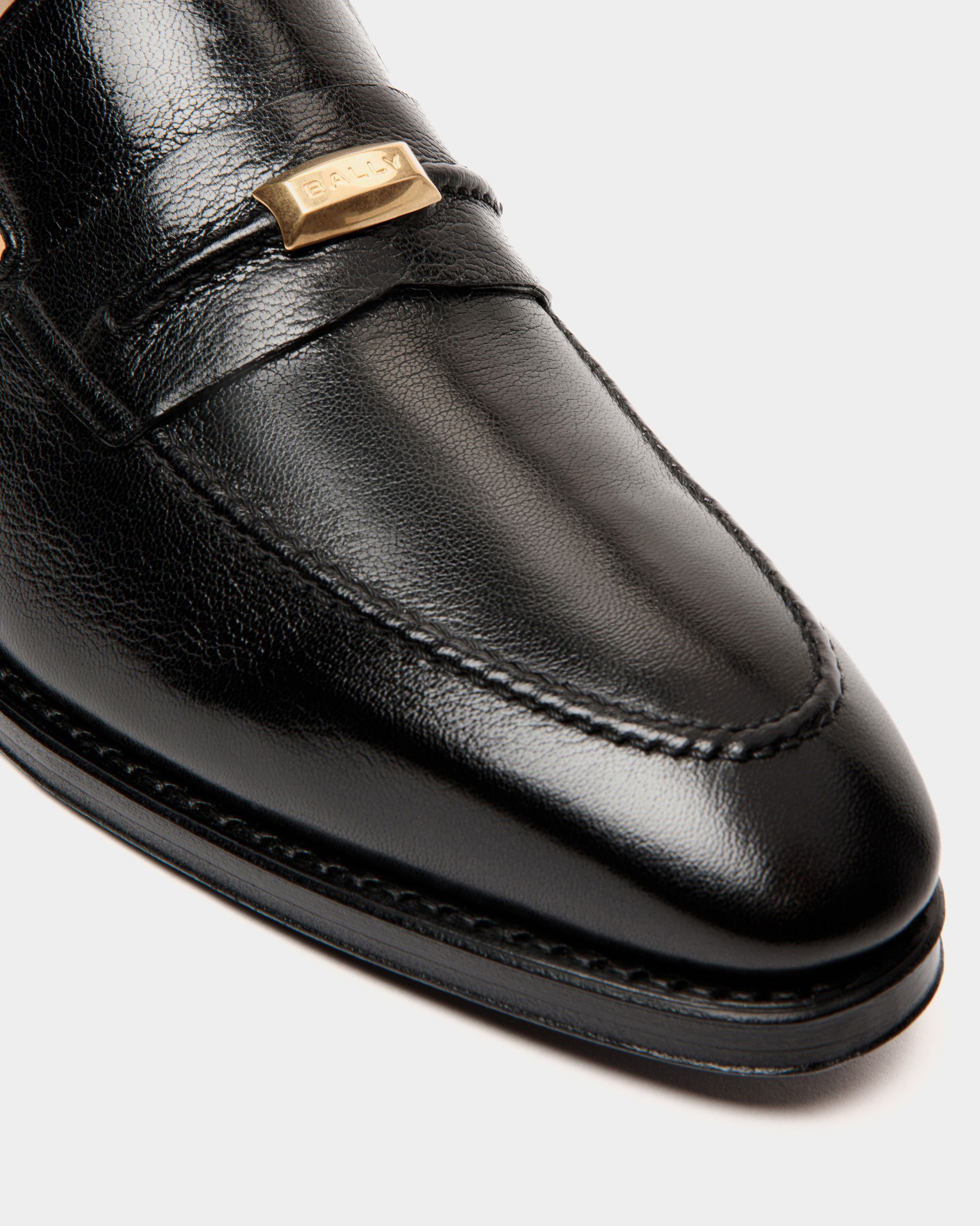 Mocasín Scribe De Piel Negra - Hombre - Bally - 04