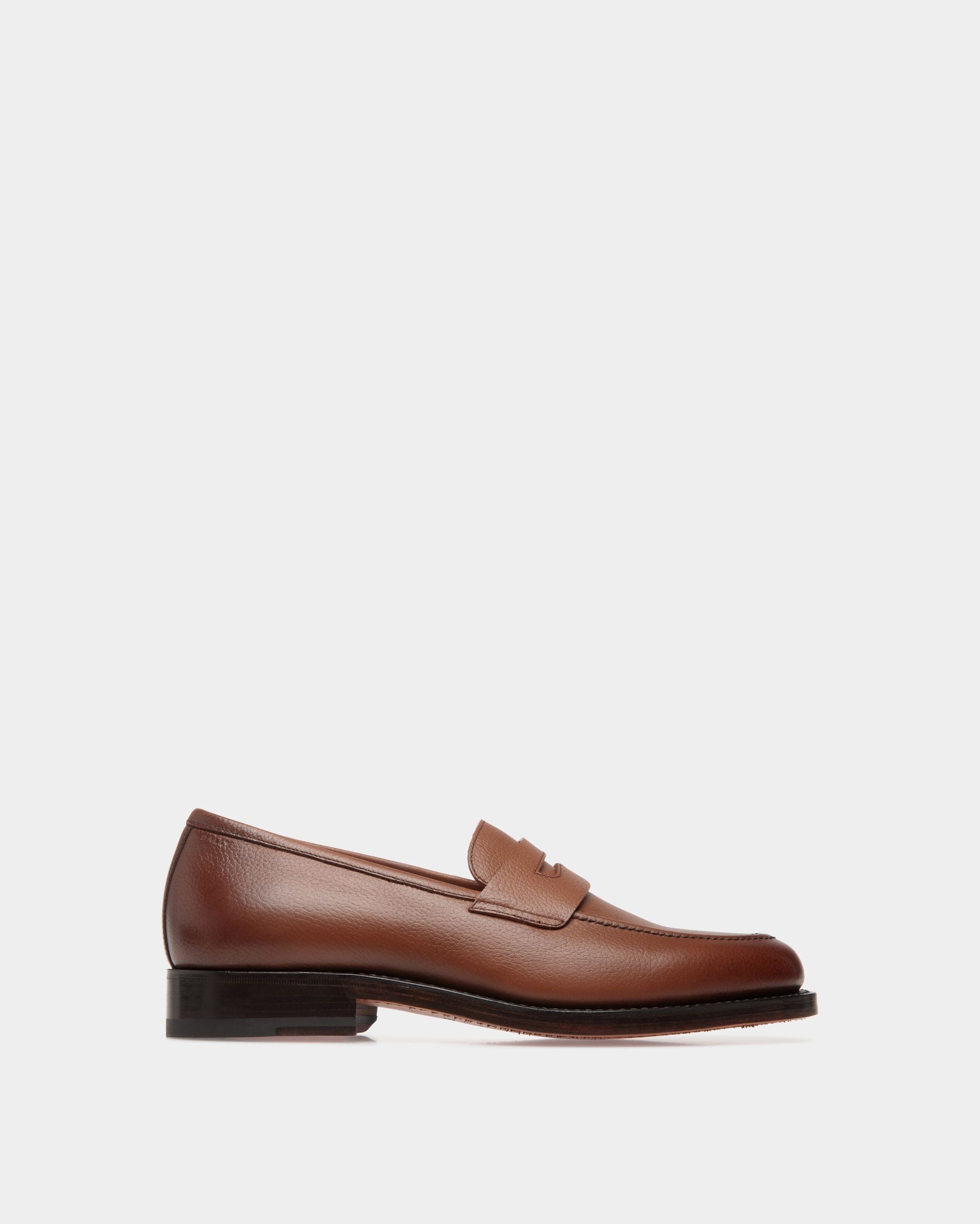 Schoenen Loafer In Brown Leather - Men's - Bally - 01