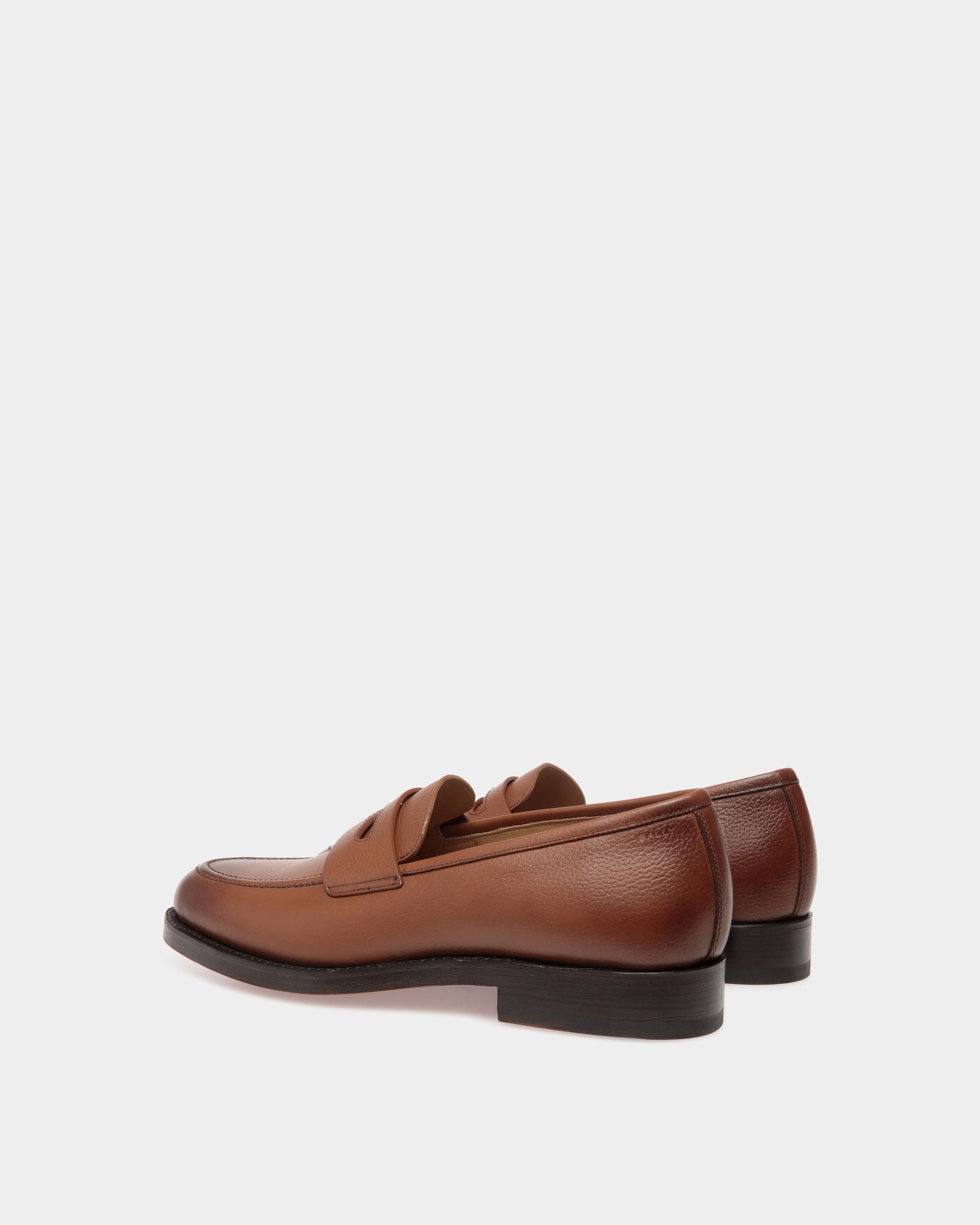 Schoenen Loafer In Brown Leather - Men's - Bally - 03
