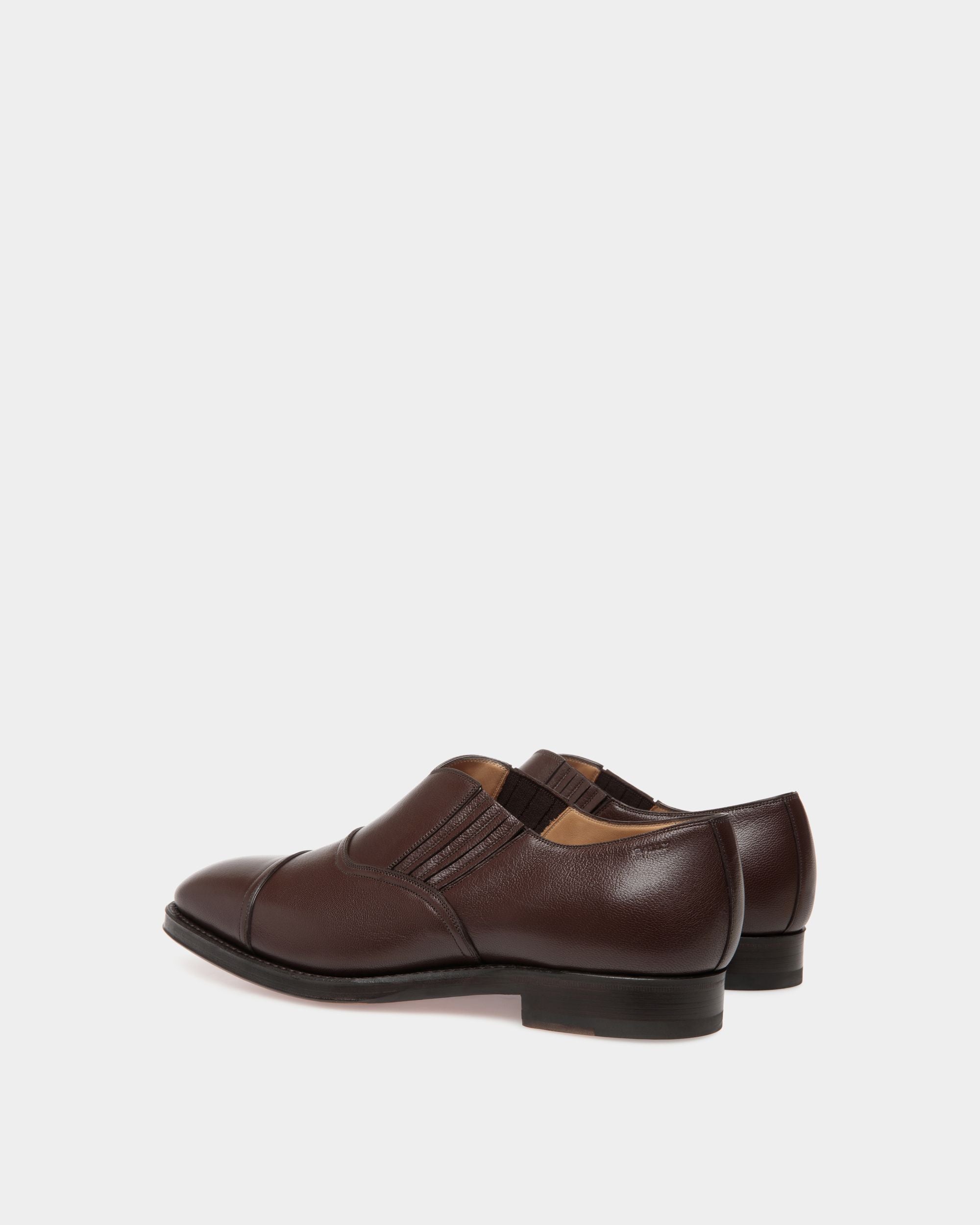 Scribe Loafer In Brown Leather - Men's - Bally - 03