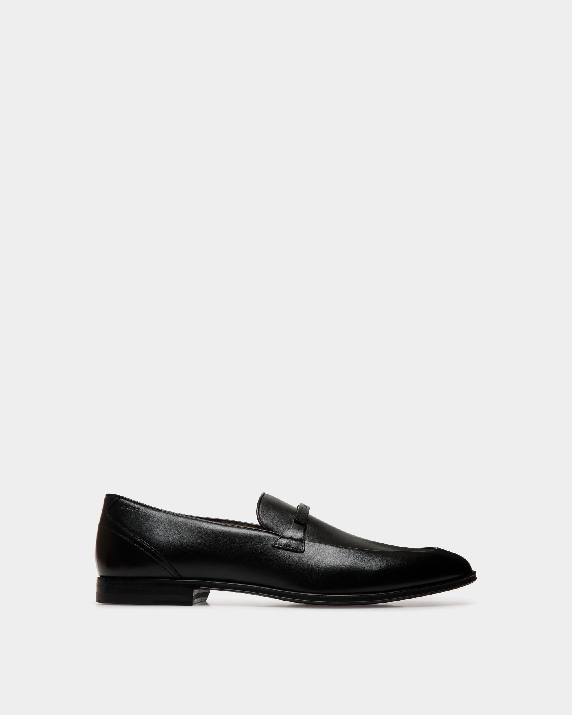 Westminster Loafer In Black Leather - Men's - Bally - 01