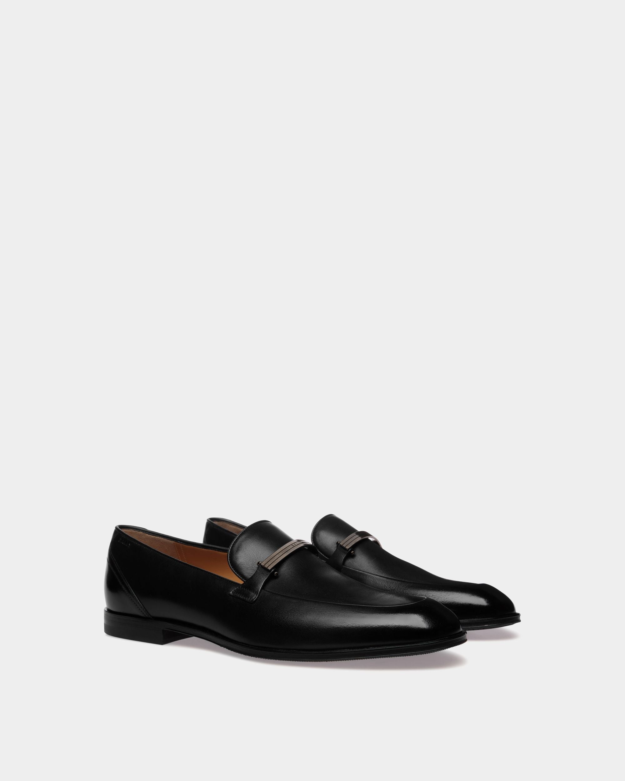 Mocasín Westminster De Piel Negra - Hombre - Bally - 02