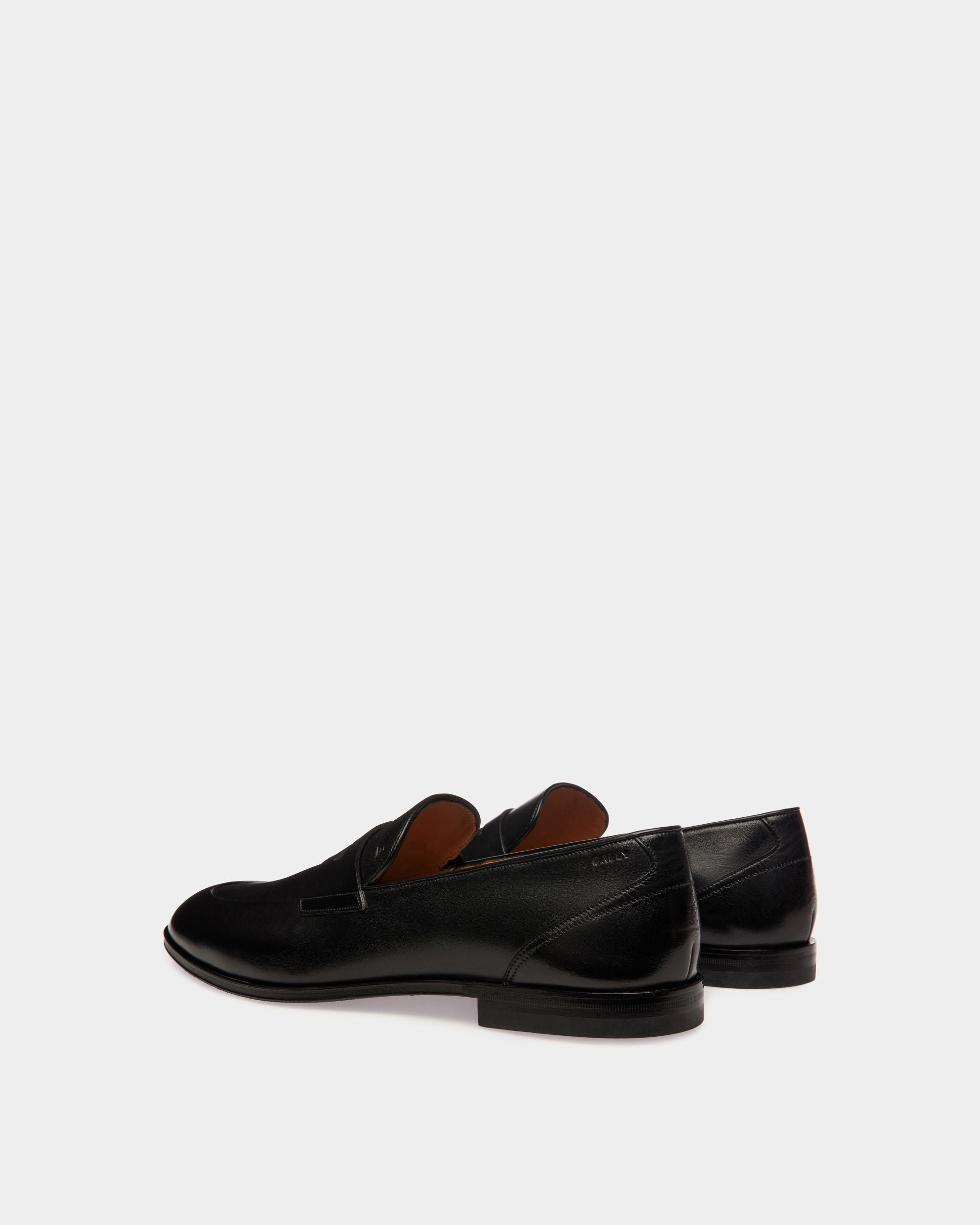 Mocasín Westminster De Piel Negra - Hombre - Bally - 04