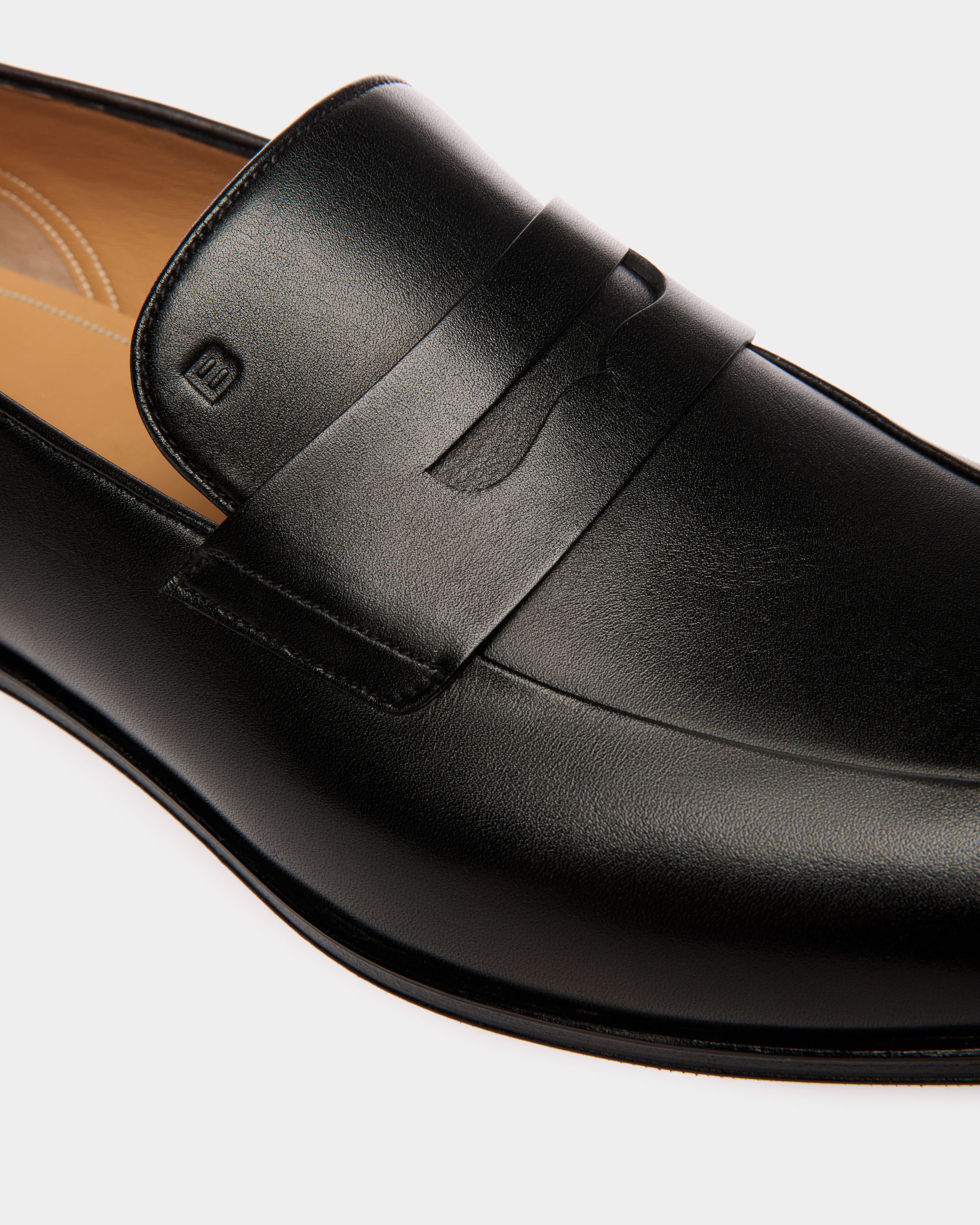 Mocasín Westminster De Piel Negra - Hombre - Bally - 05