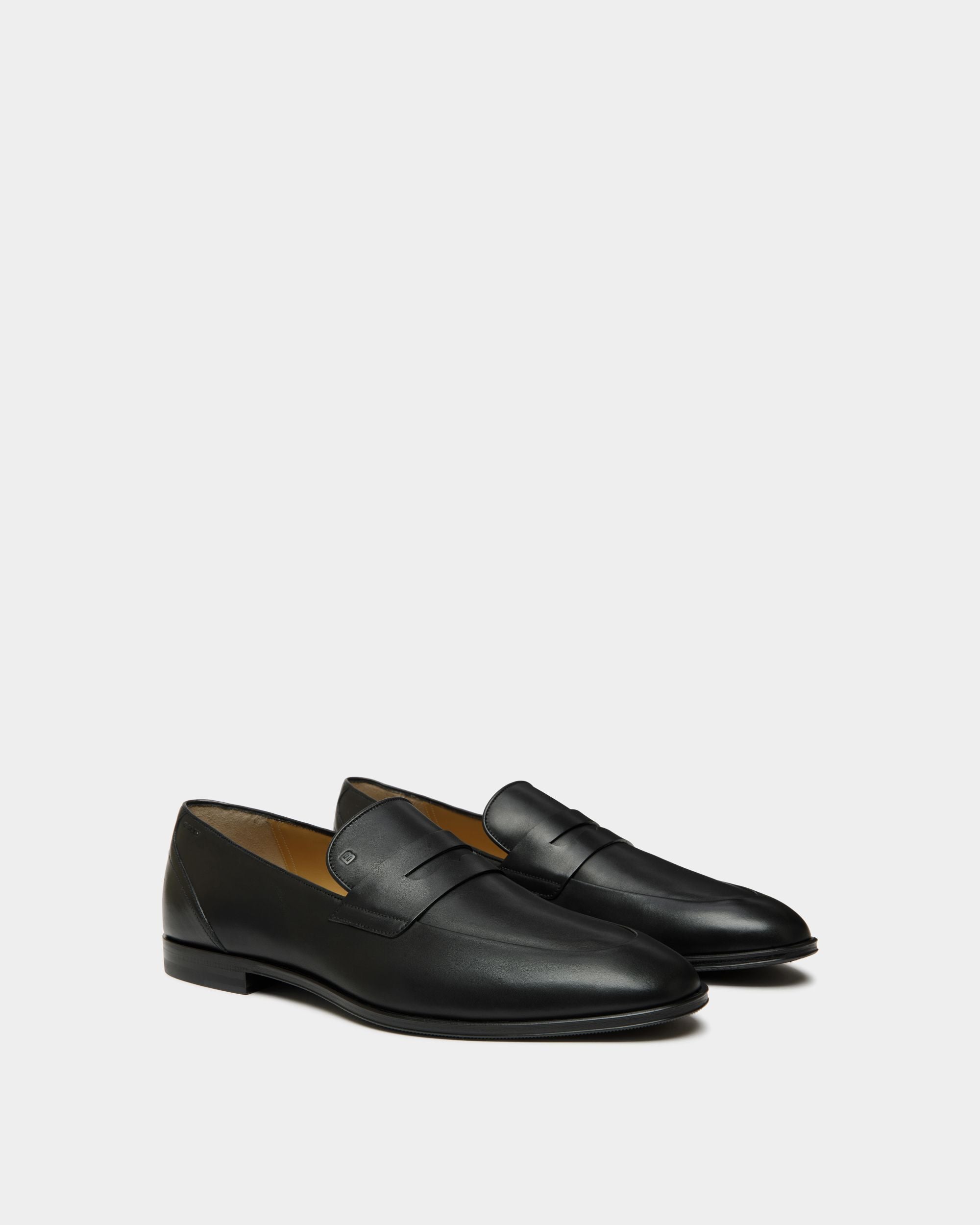 Westminster Loafer in Black Leather - Hombre - Bally - 02