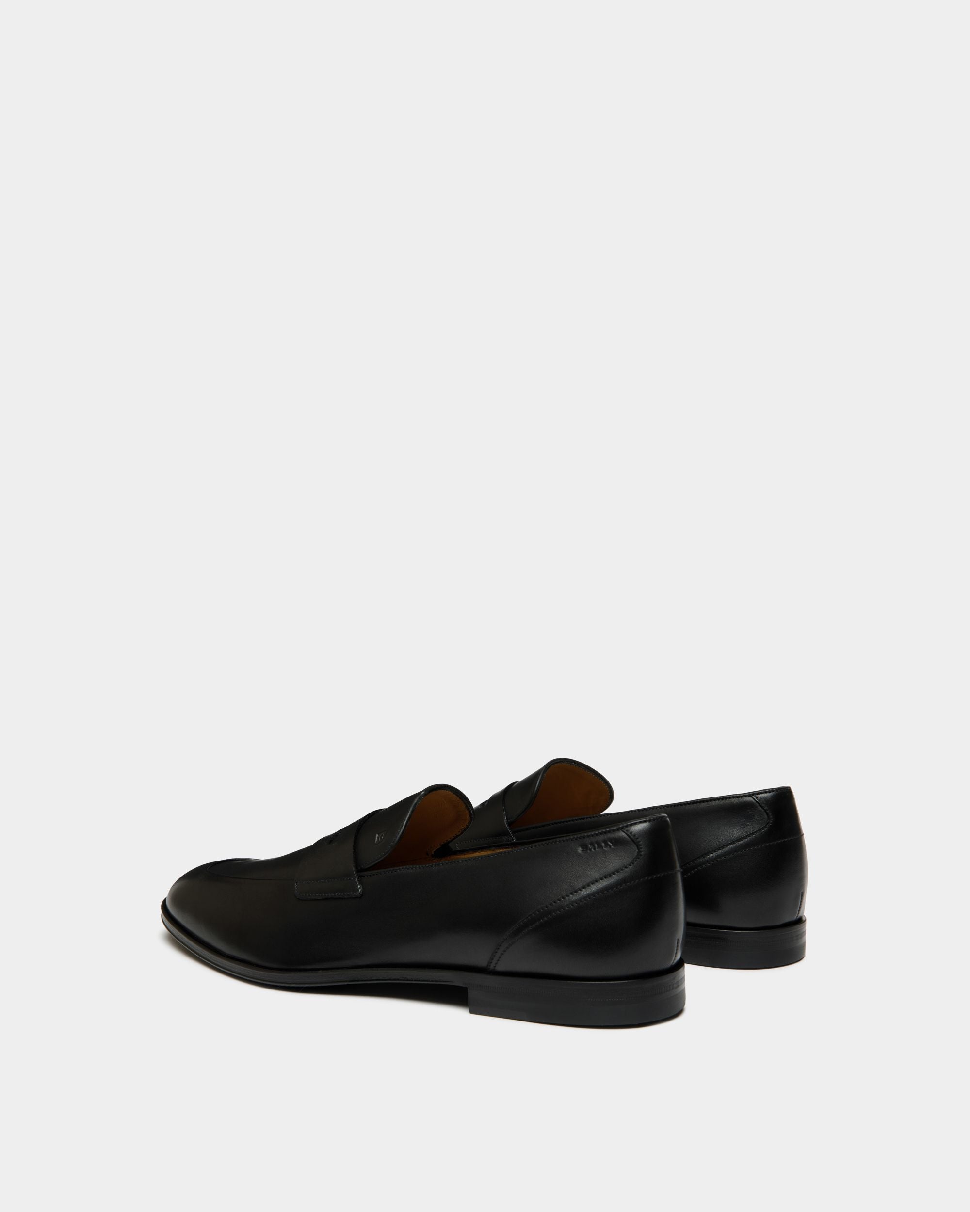 Westminster Loafer in Black Leather - Hombre - Bally - 03