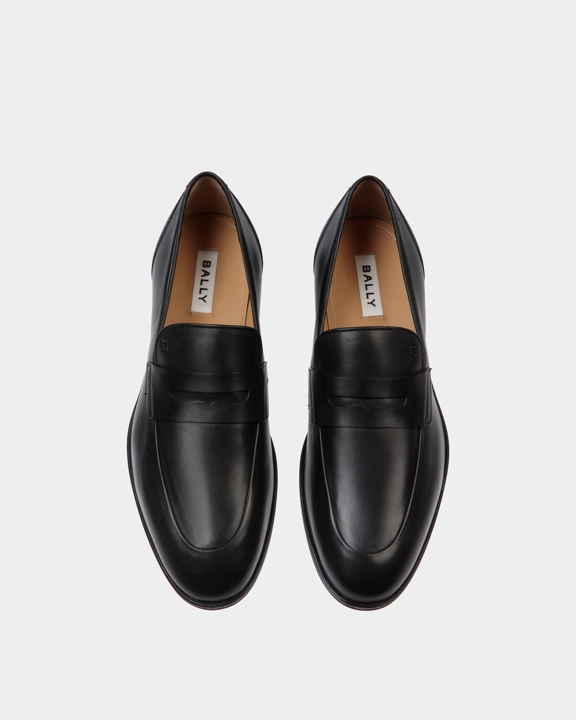 Westminster Loafer in Black Leather - Hombre - Bally - 04