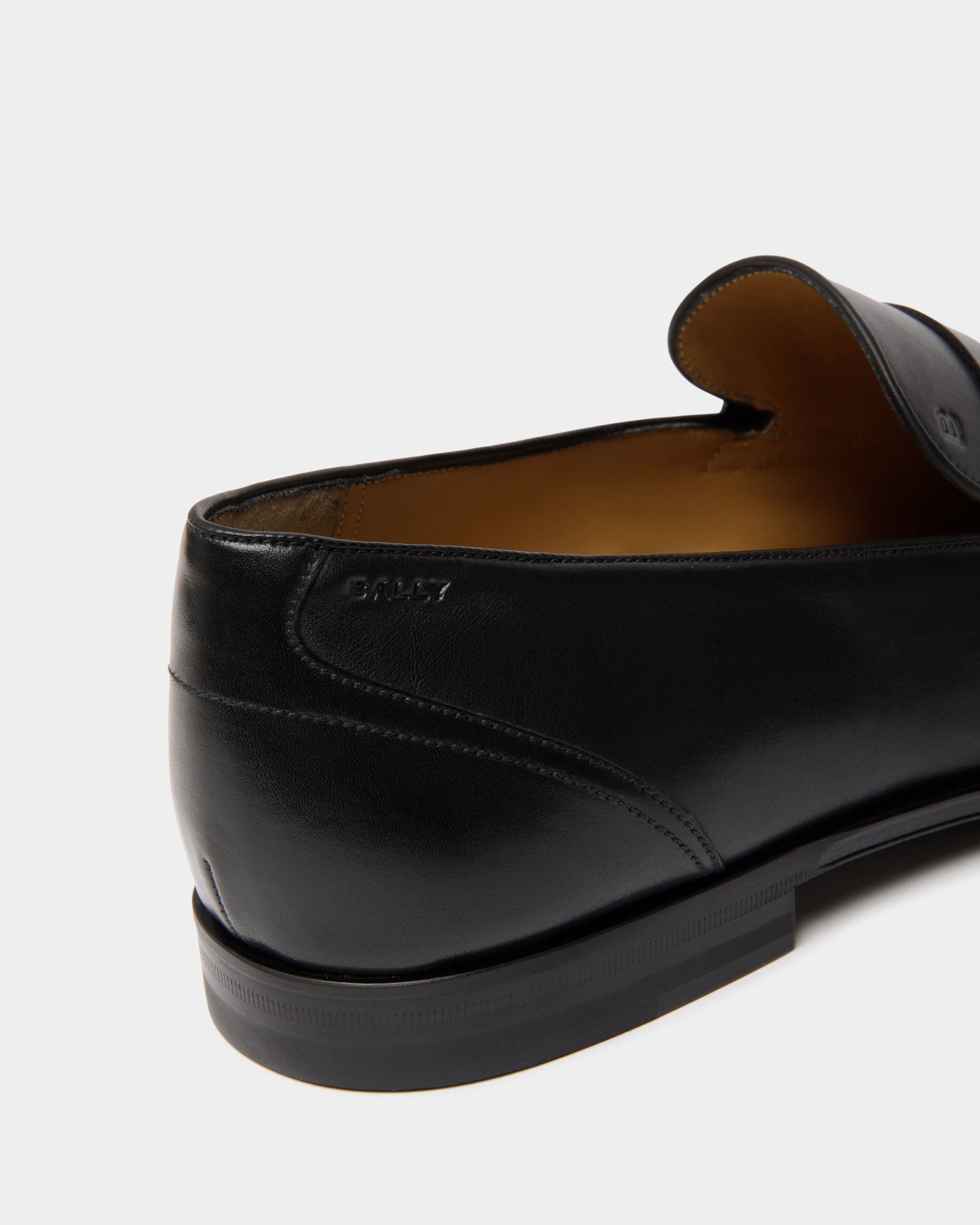Westminster Loafer in Black Leather - Hombre - Bally - 05