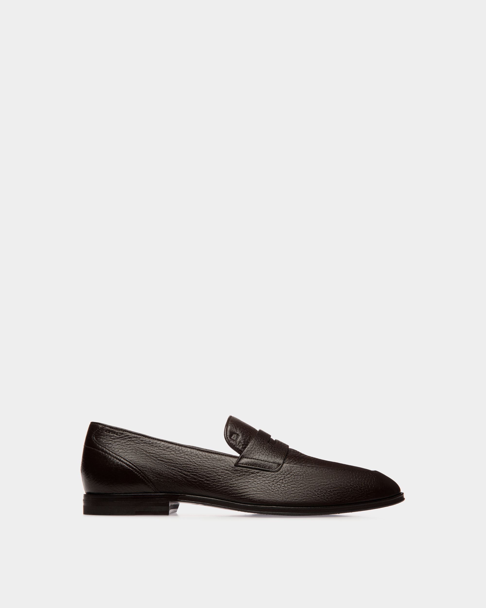 Westminster Loafer In Brown Deer Leather - Men's - Bally - 01