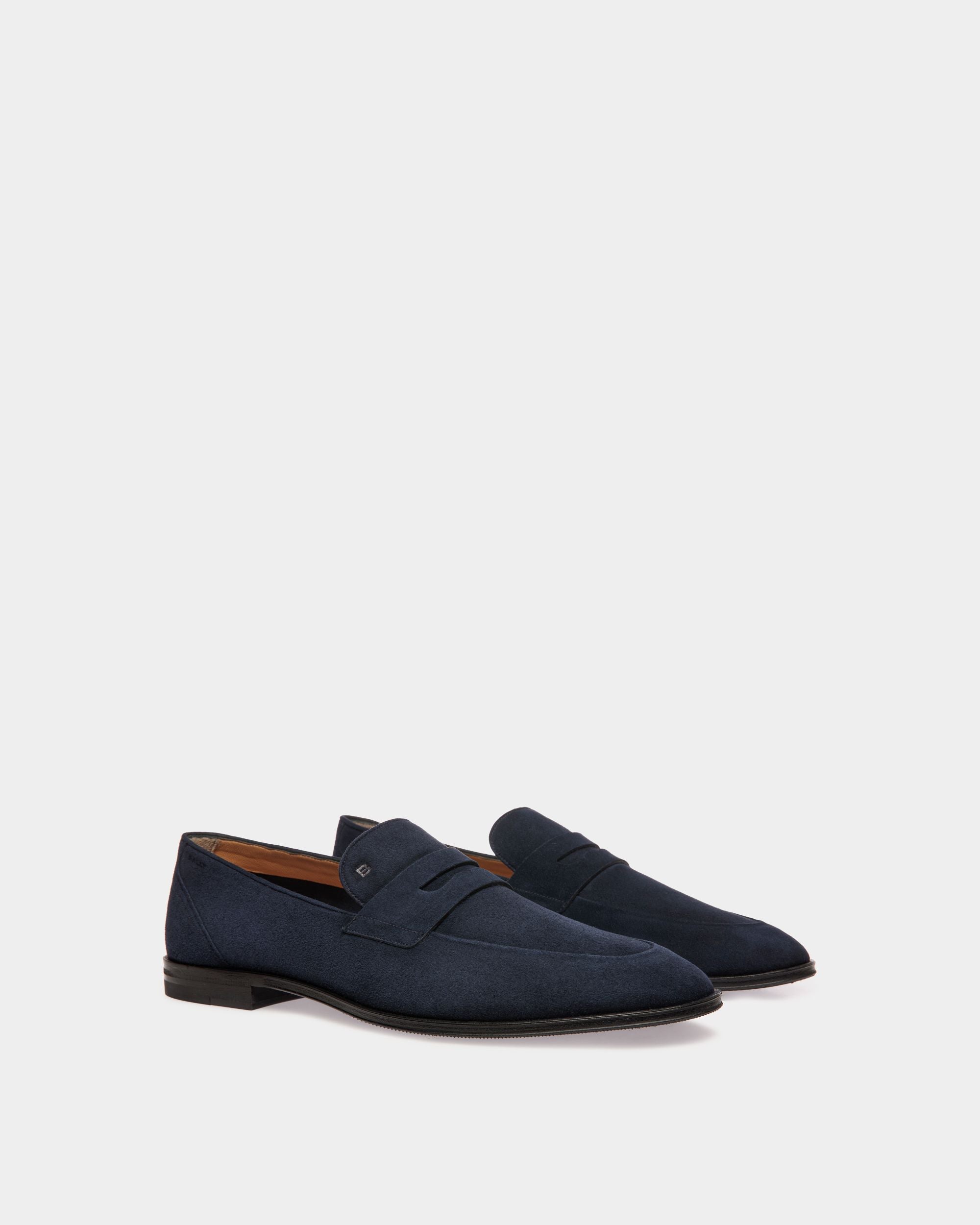 Mocasín Westminster De Ante Navy Blue - Hombre - Bally - 02