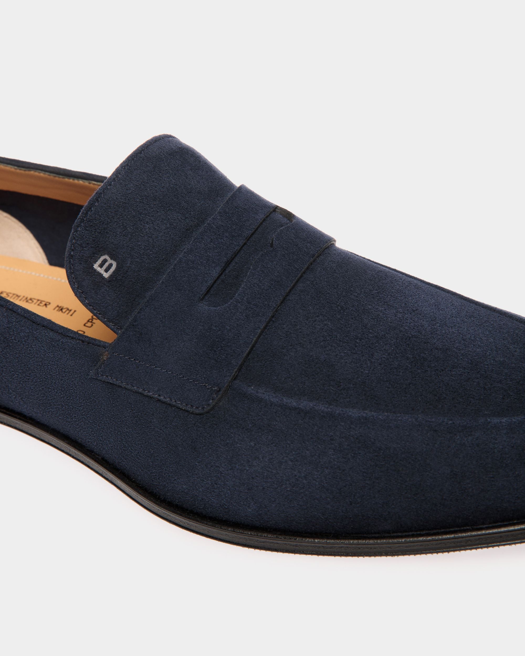 Mocasín Westminster De Ante Navy Blue - Hombre - Bally - 04