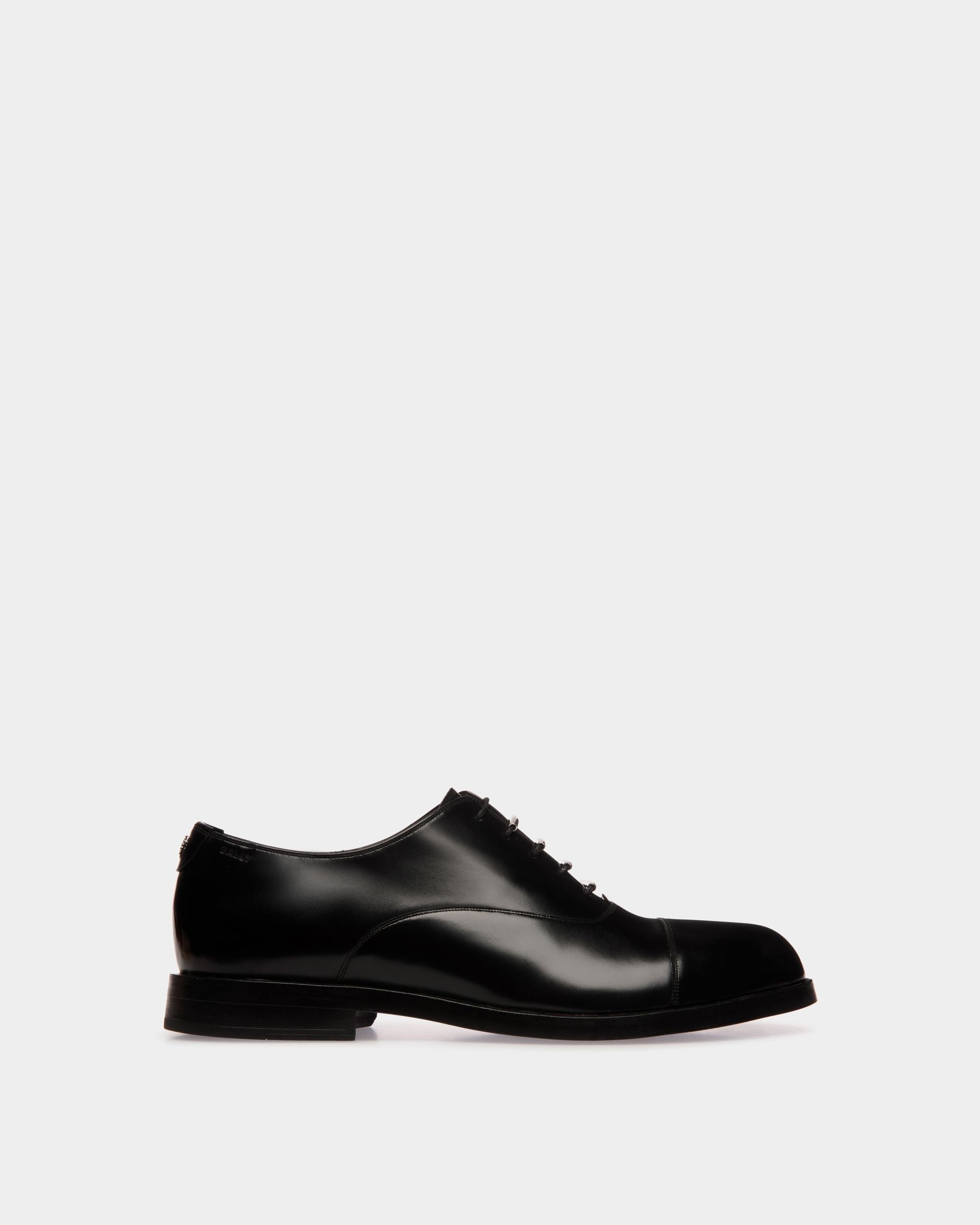 Egli Oxford In Black Leather - Men's - Bally - 01