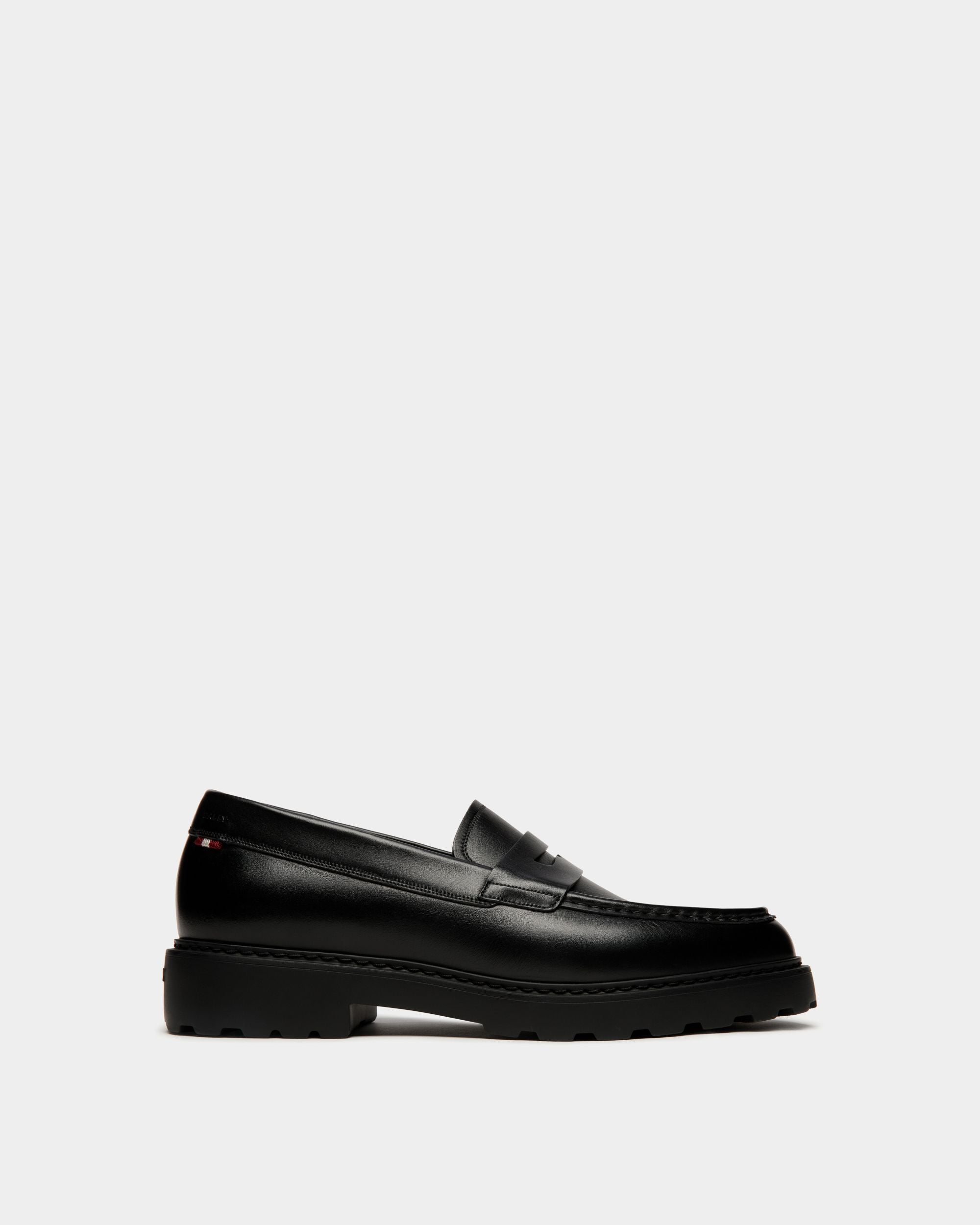 Gusto Loafer In Black Leather - Men's - Bally - 01