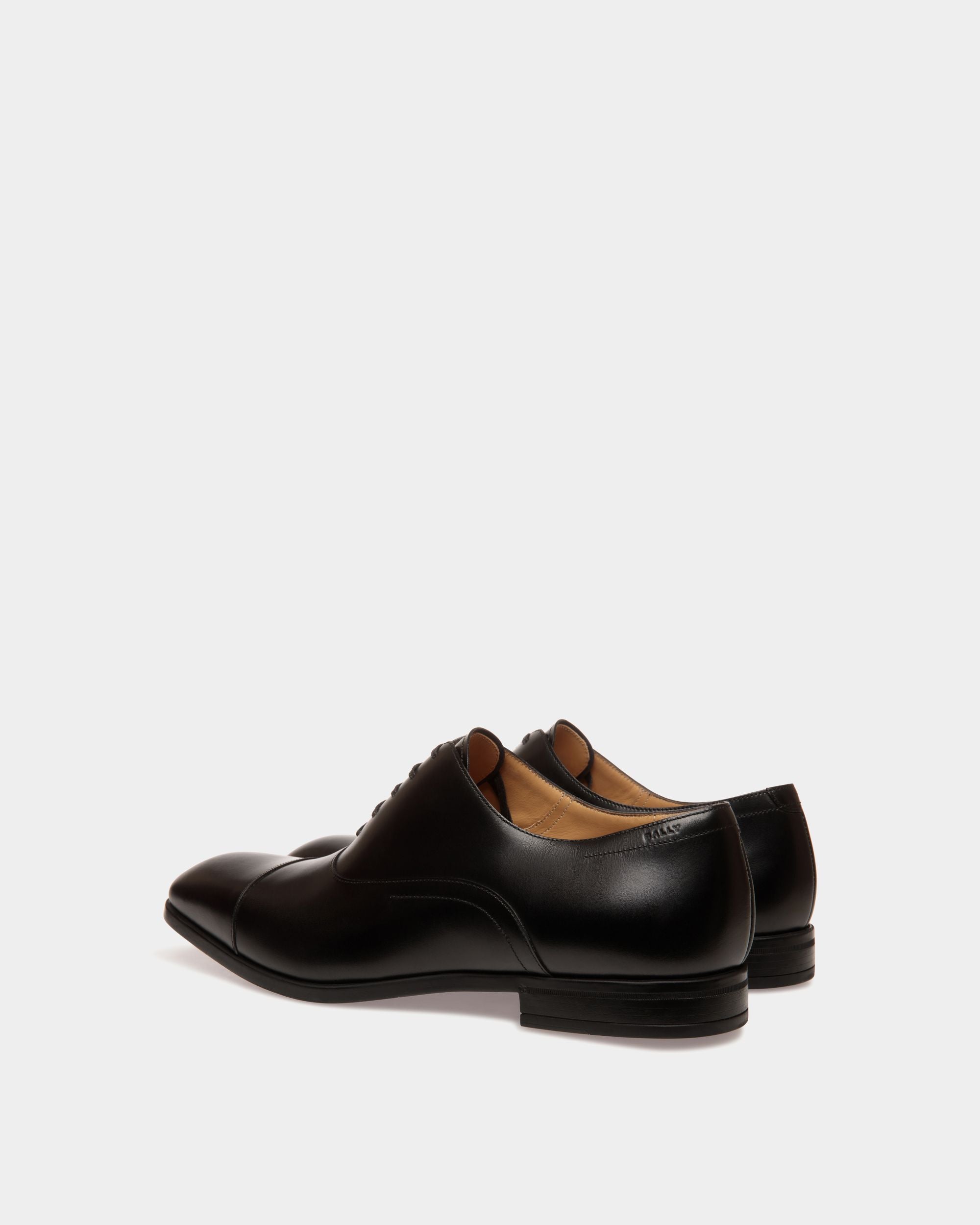 Oxford In Black  Leather - Men's - Bally - 03
