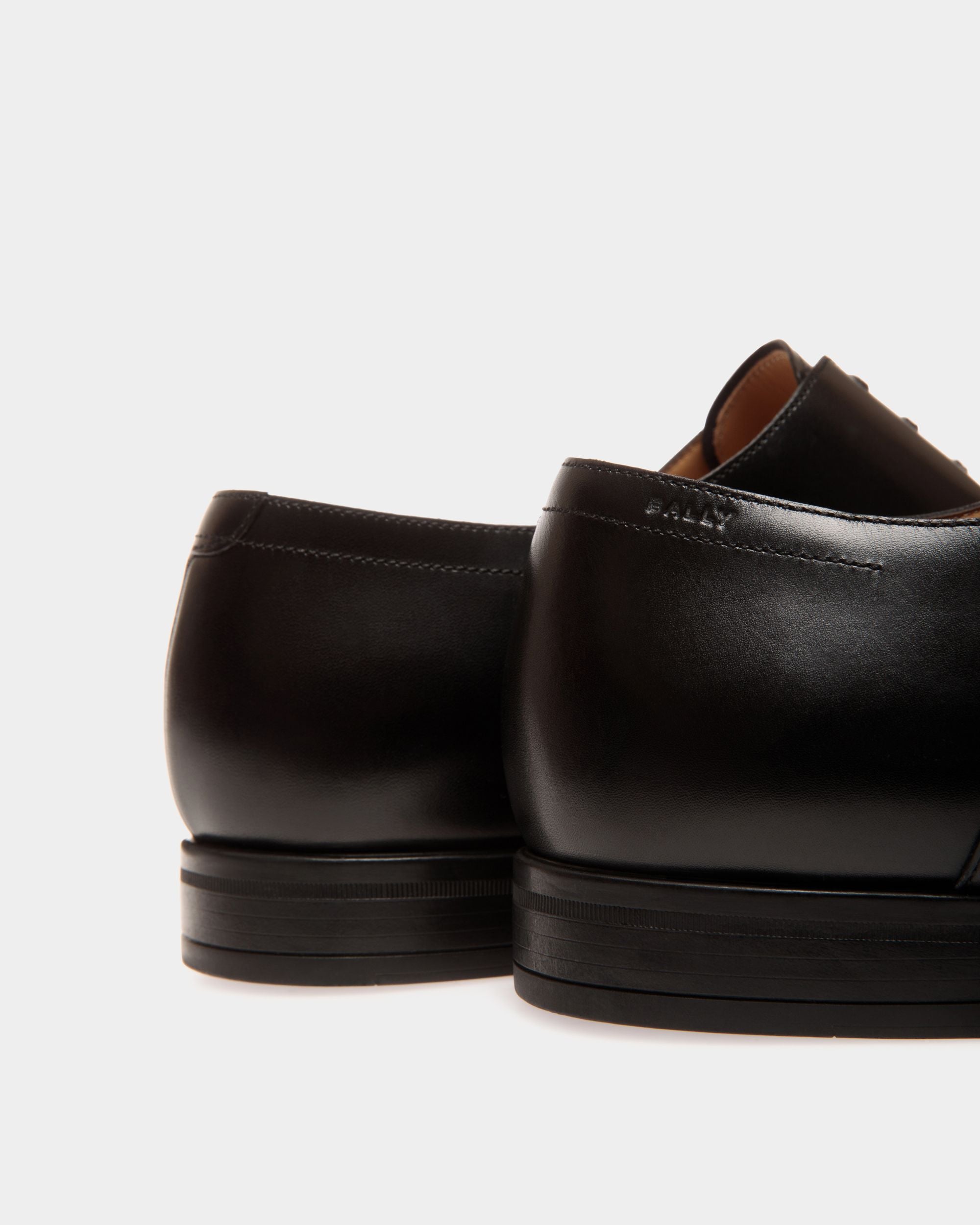Oxford In Black  Leather - Men's - Bally - 05