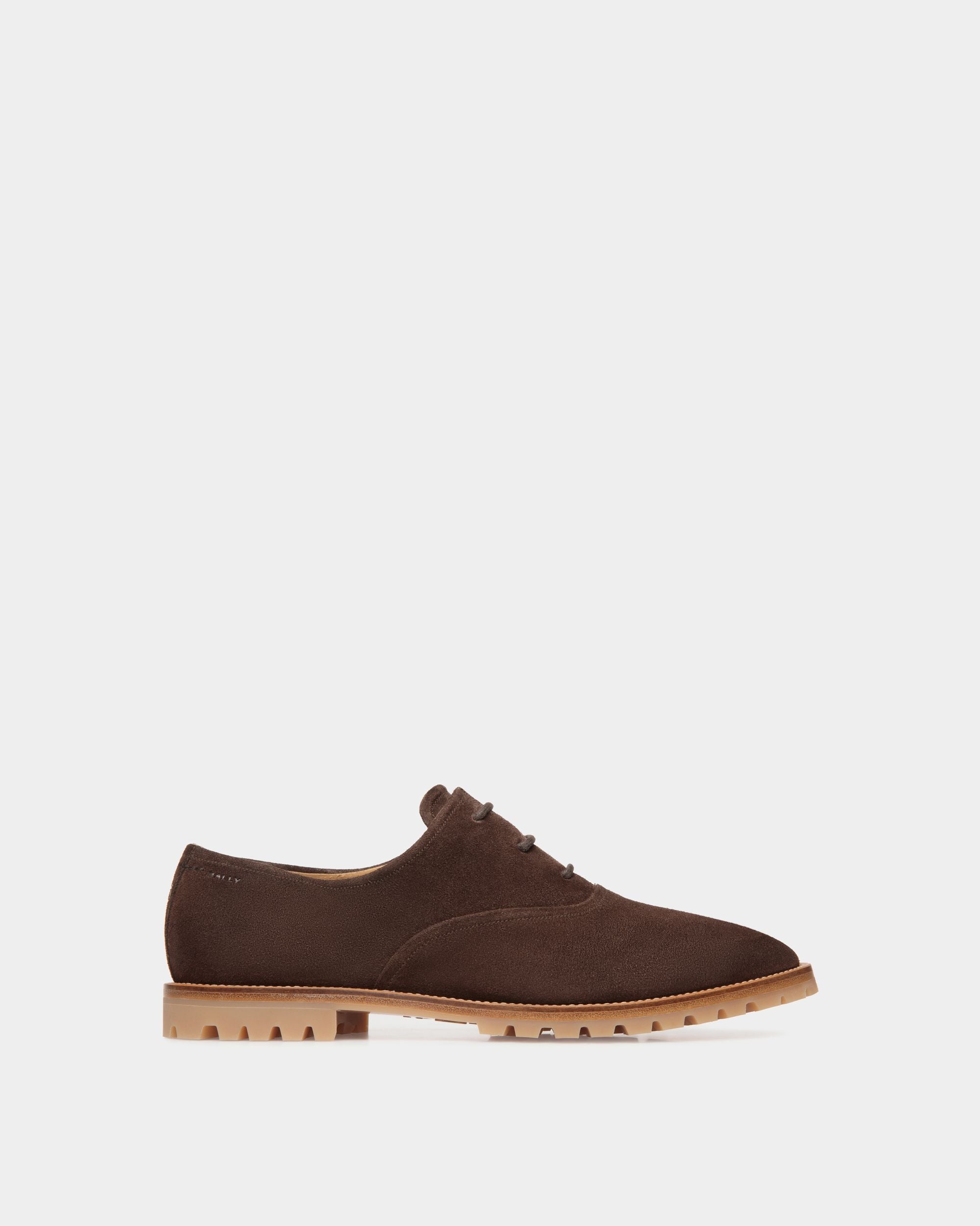 Zapato Oxford Solaria De Ante Ébano - Hombre - Bally - 01