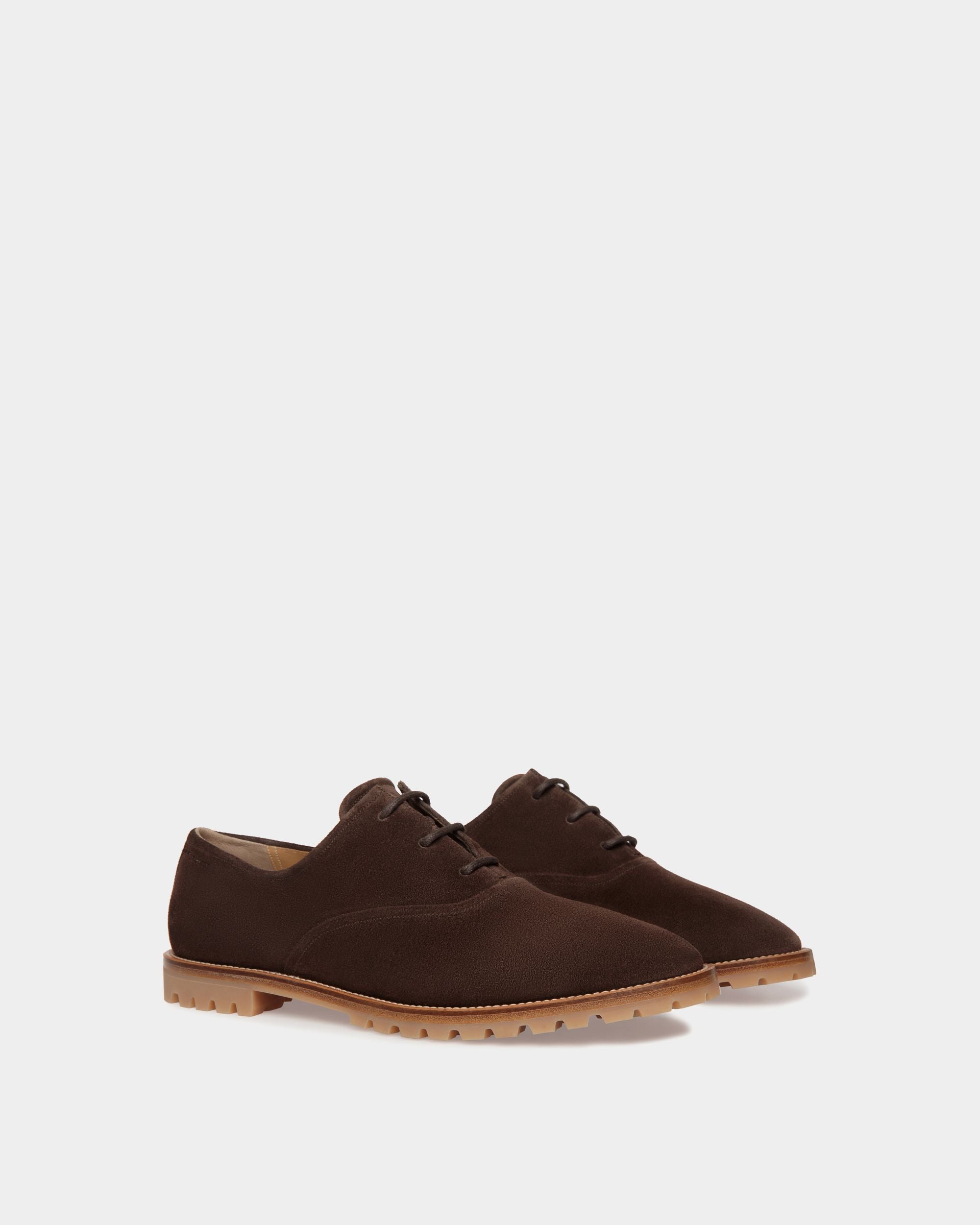 Zapato Oxford Solaria De Ante Ébano - Hombre - Bally - 03