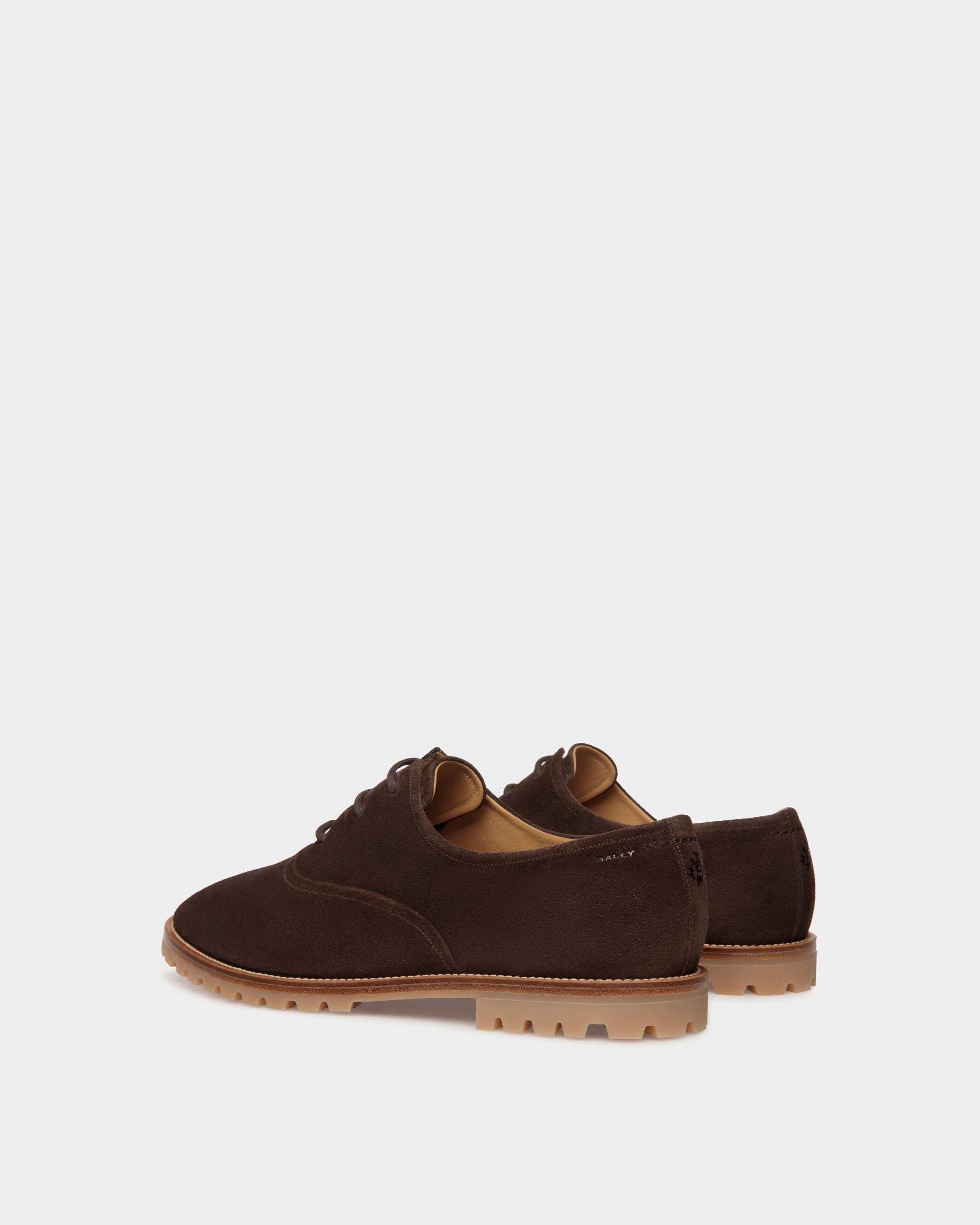 Zapato Oxford Solaria De Ante Ébano - Hombre - Bally - 04