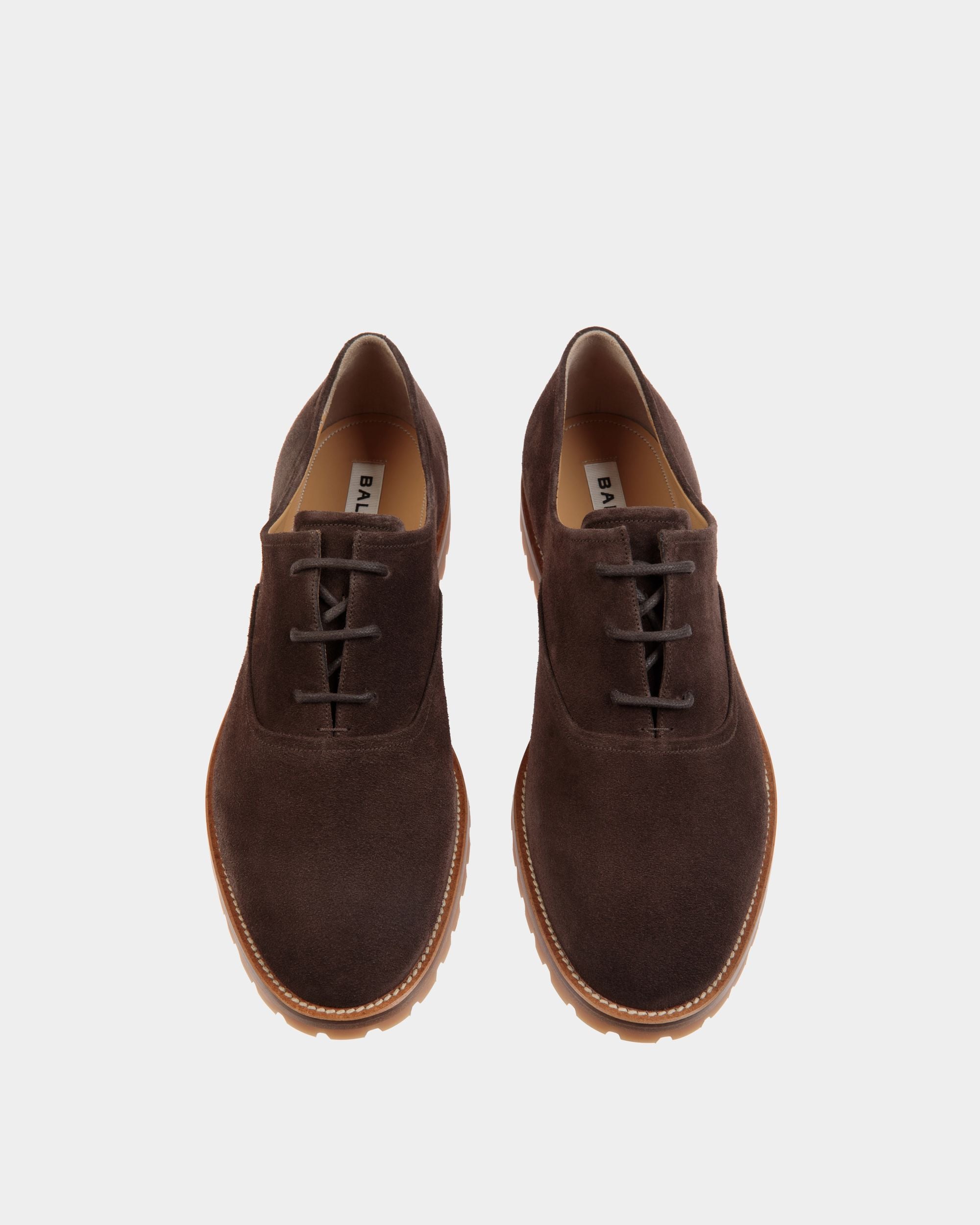 Zapato Oxford Solaria De Ante Ébano - Hombre - Bally - 05