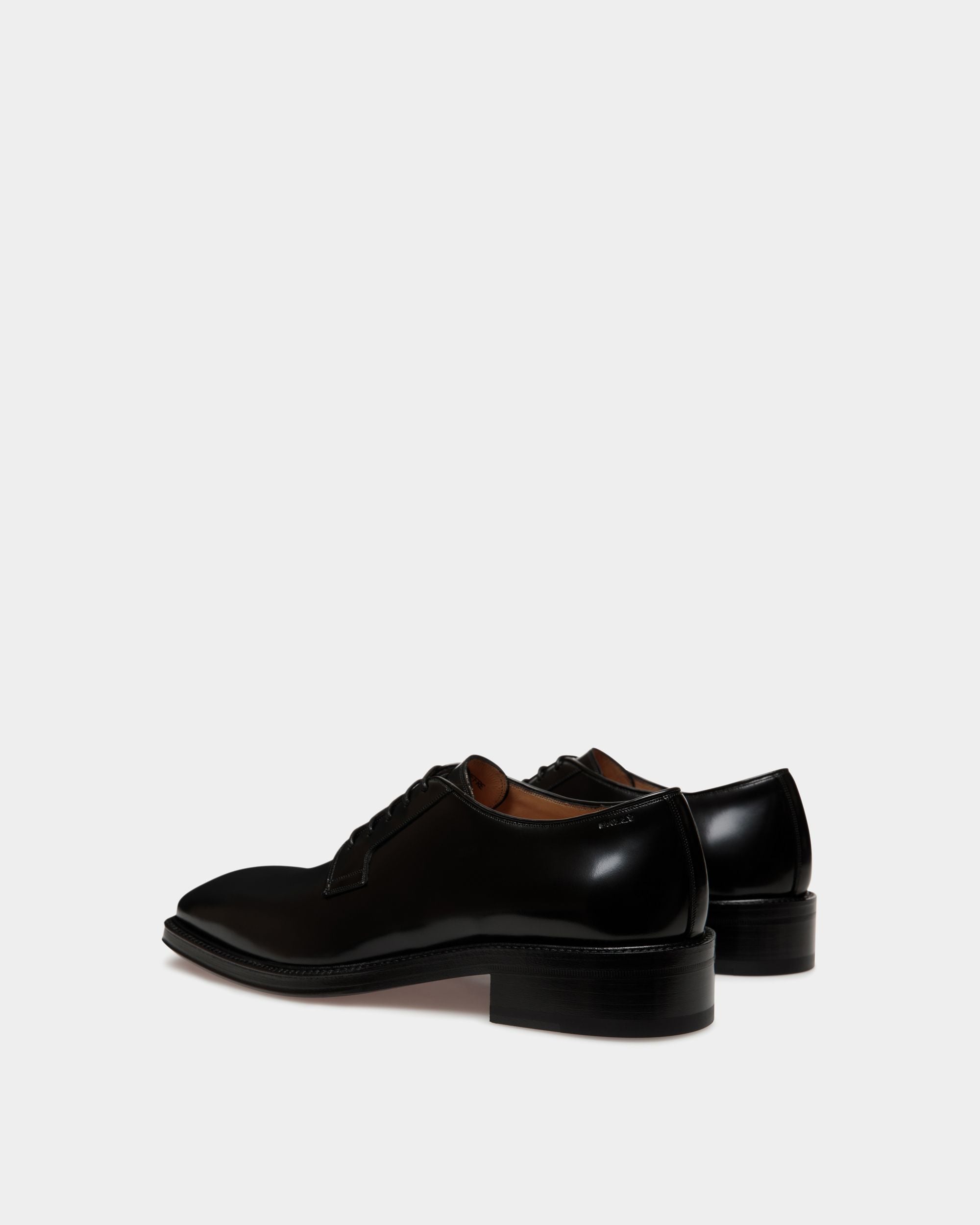 Zapato Derby Sockel De Piel Negra - Hombre - Bally - 04