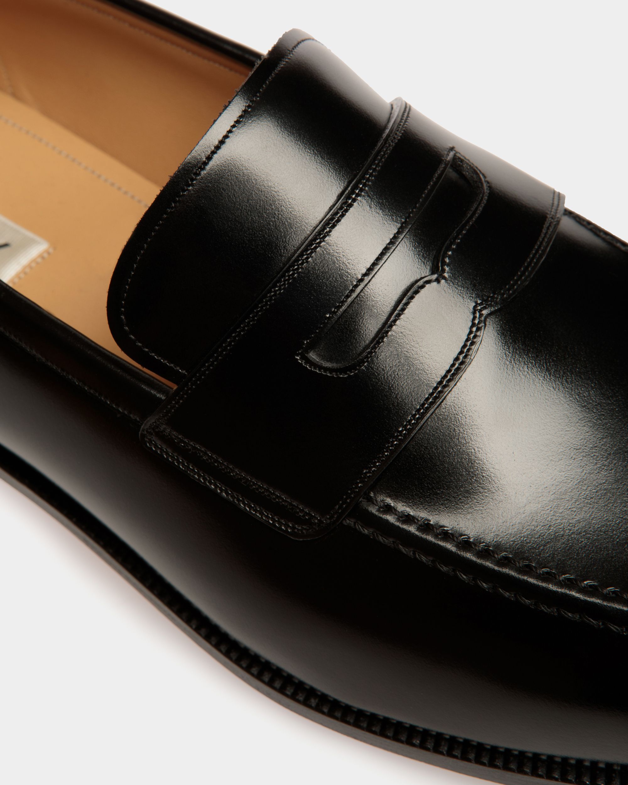 Mocasín Carl De Piel Negra - Hombre - Bally - 05
