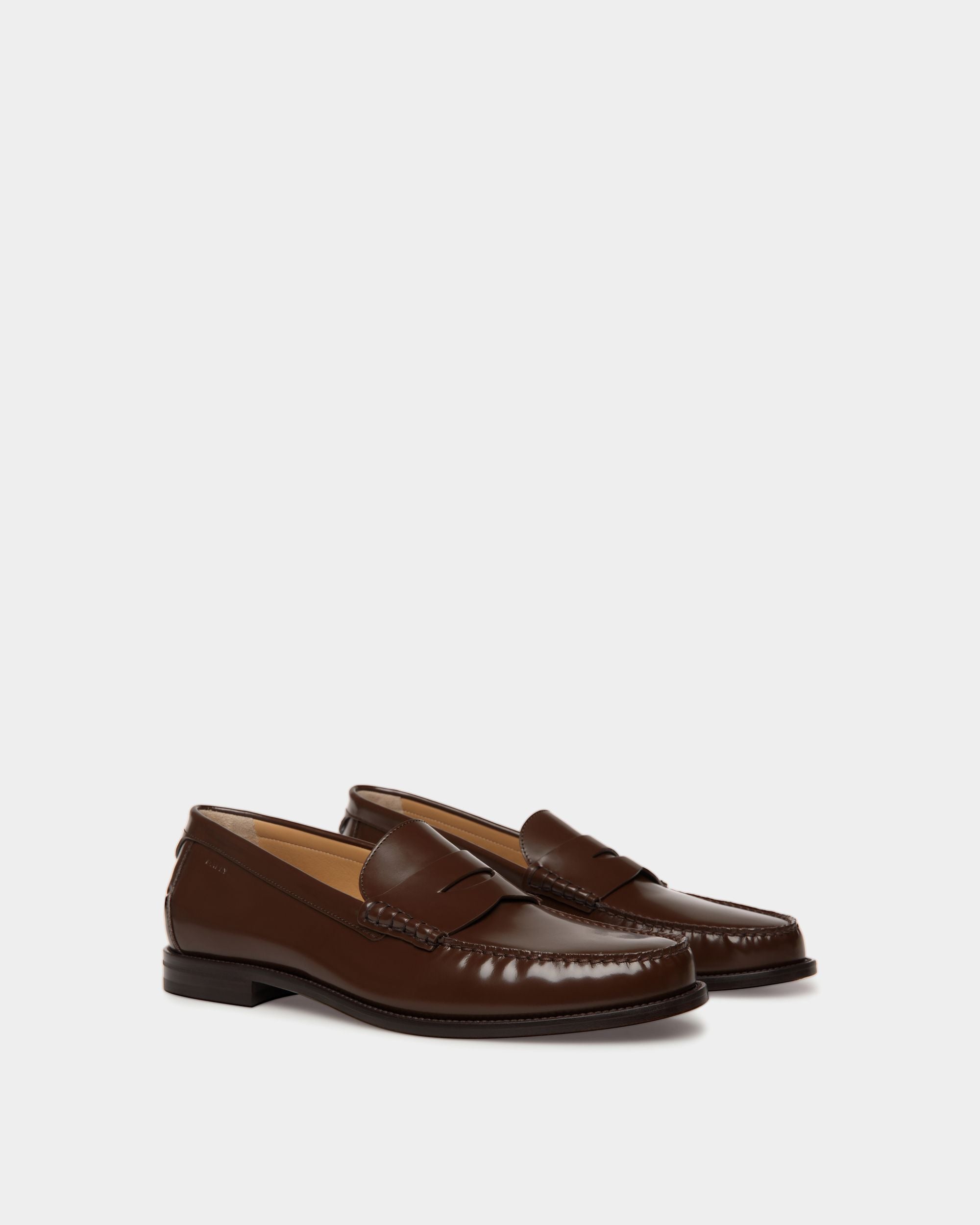 Mocasín Capitol De Piel Ébano - Hombre - Bally - 03