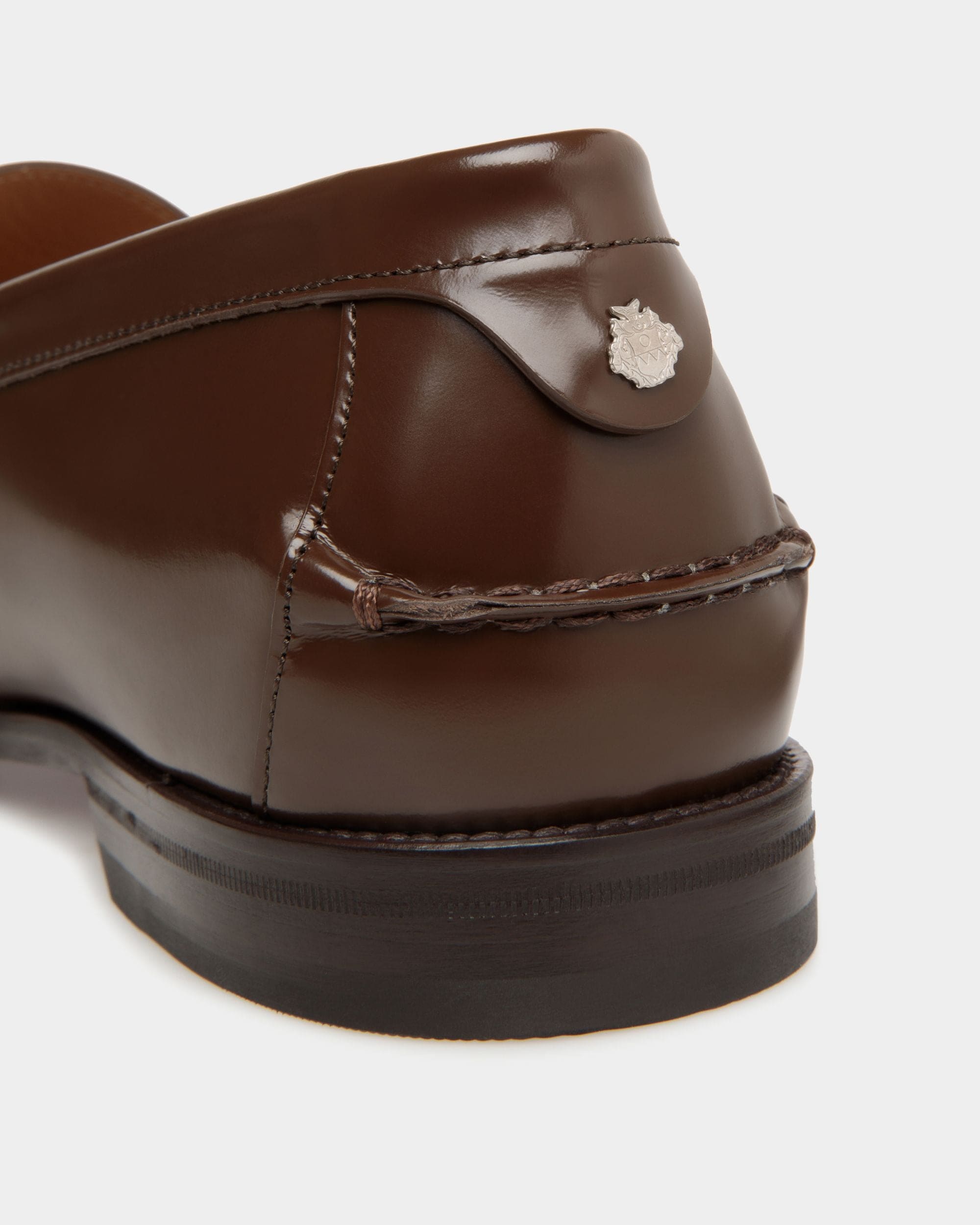 Mocasín Capitol De Piel Ébano - Hombre - Bally - 06