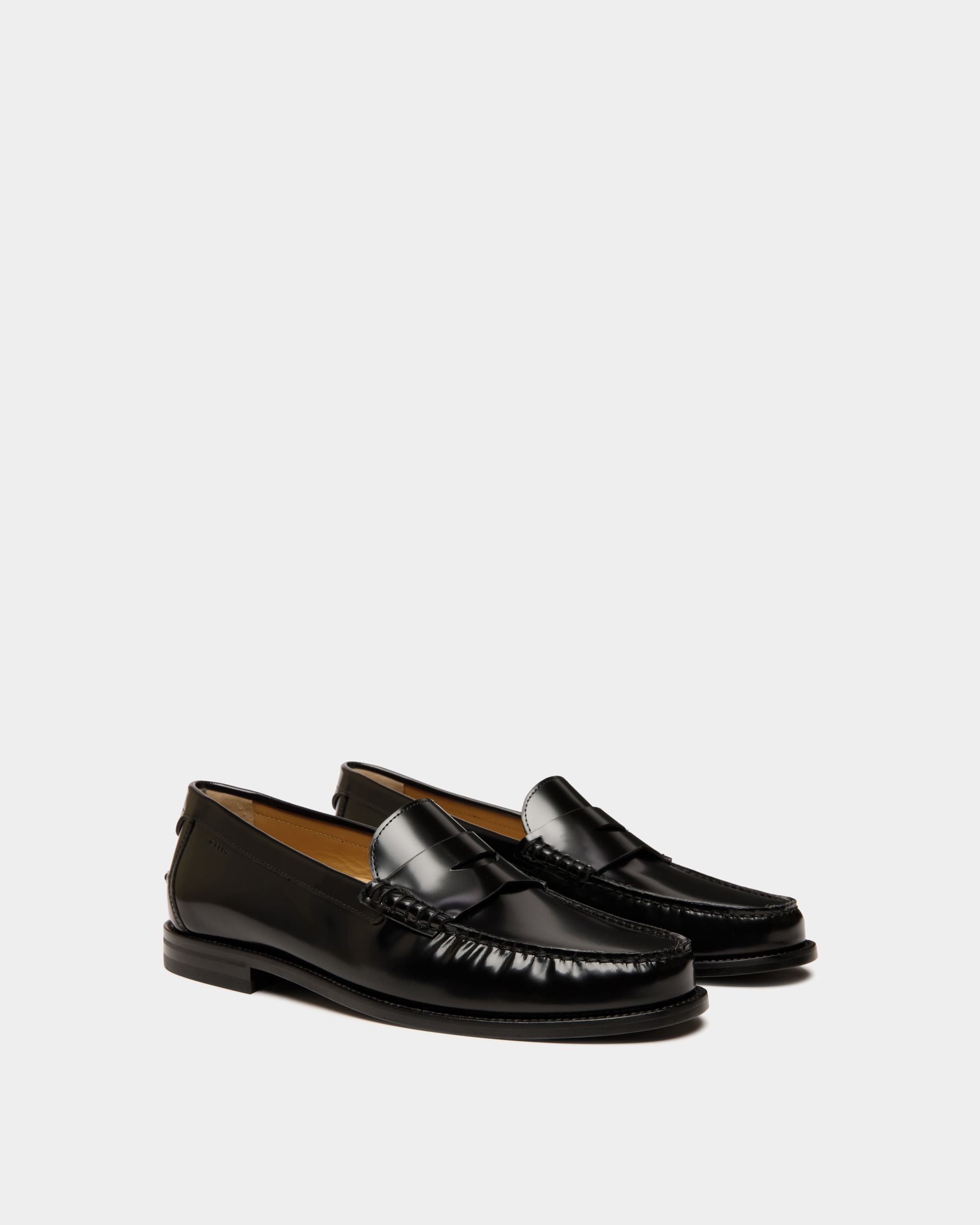 Mocasín Capitol De Piel Negra - Hombre - Bally - 02