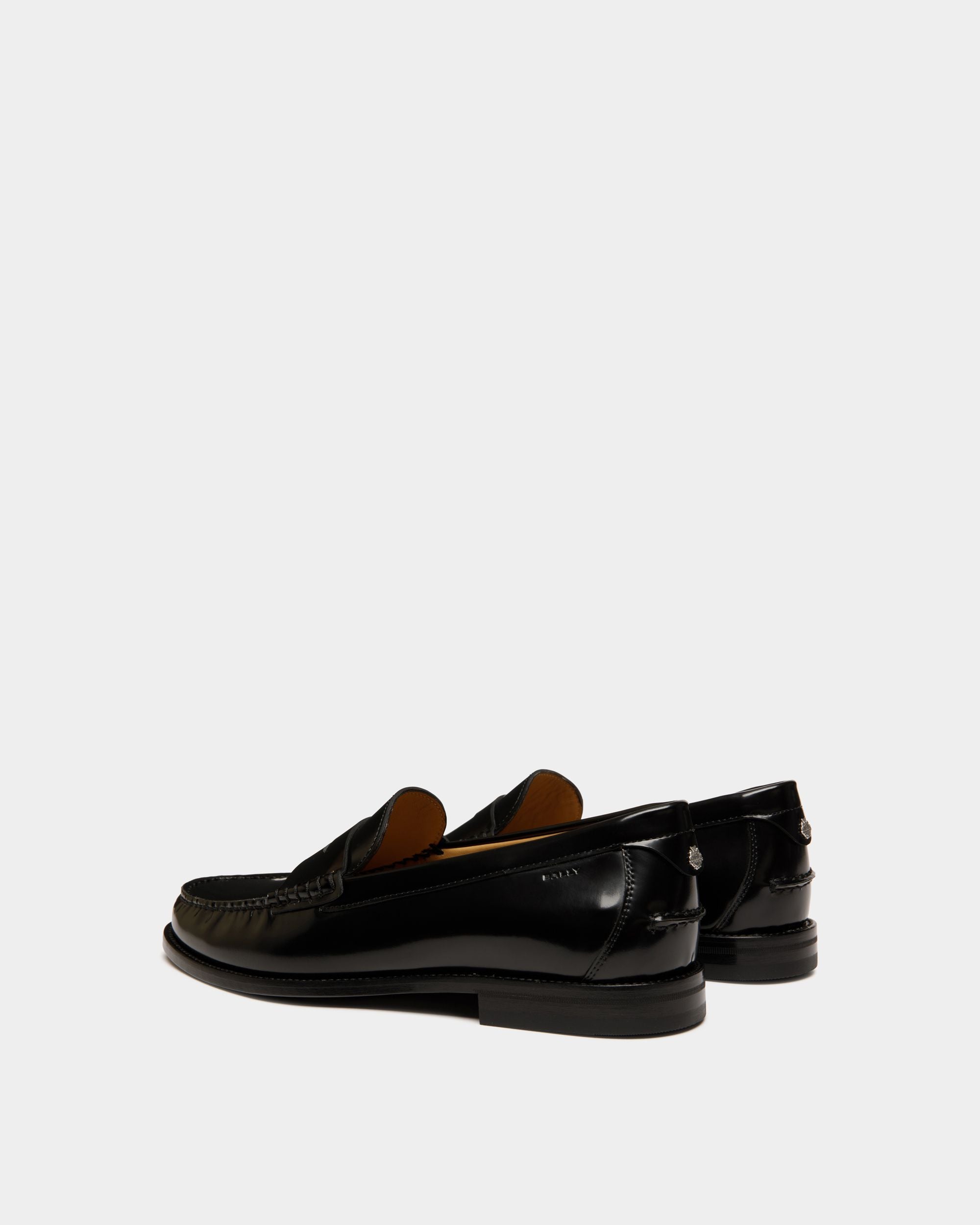 Mocasín Capitol De Piel Negra - Hombre - Bally - 03