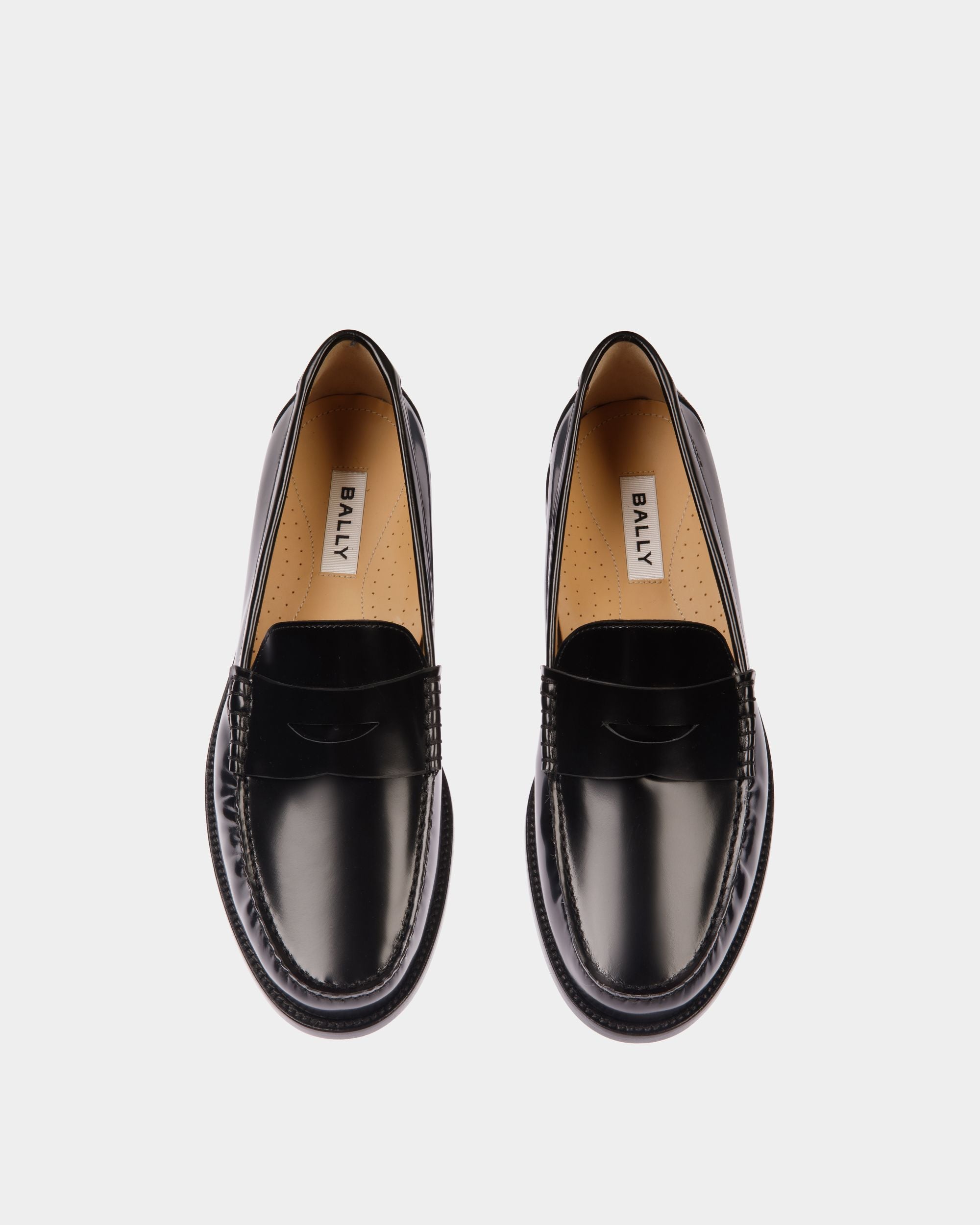 Mocasín Capitol De Piel Negra - Hombre - Bally - 04