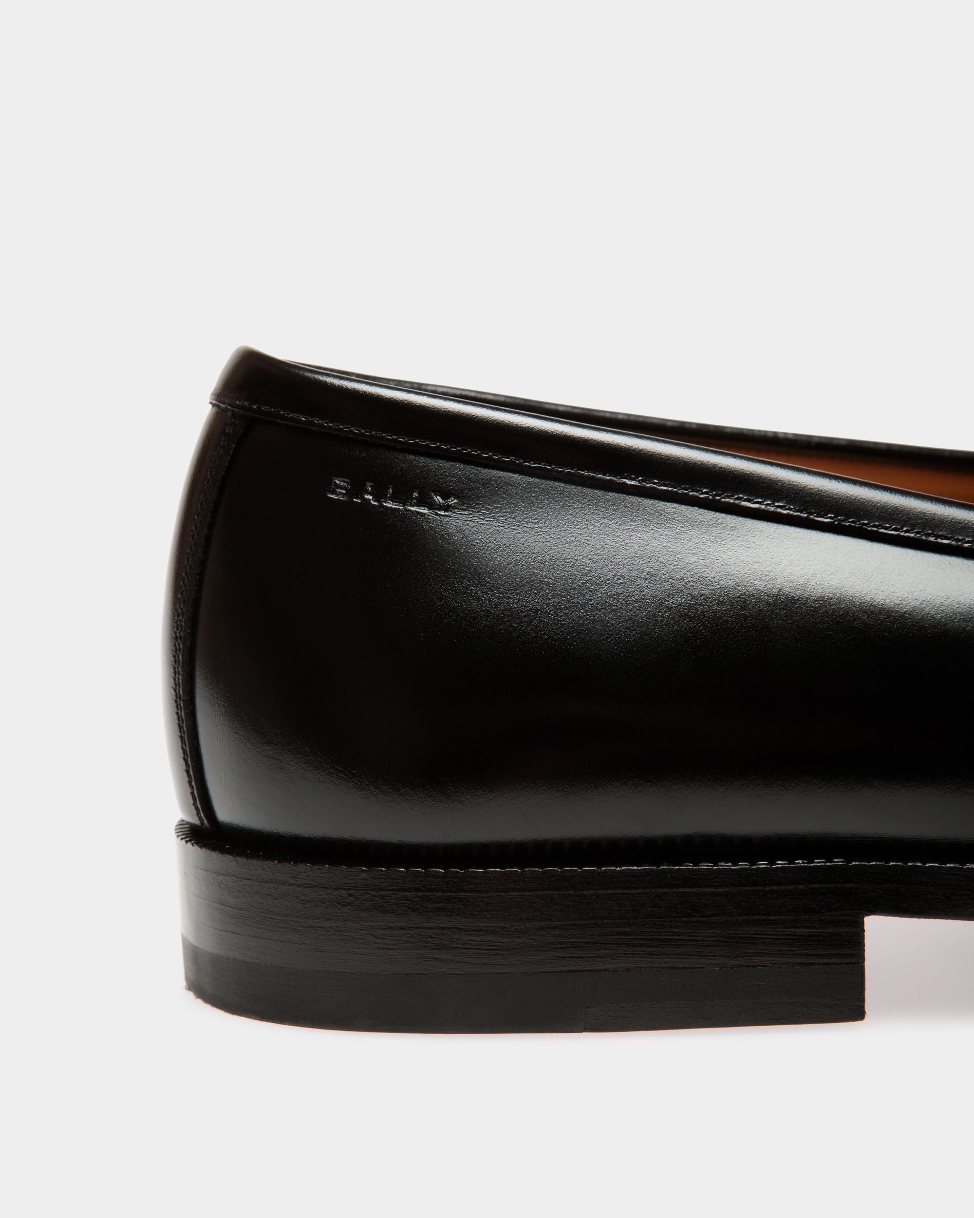 Carl Loafer in Black Leather - Hombre - Bally - 05