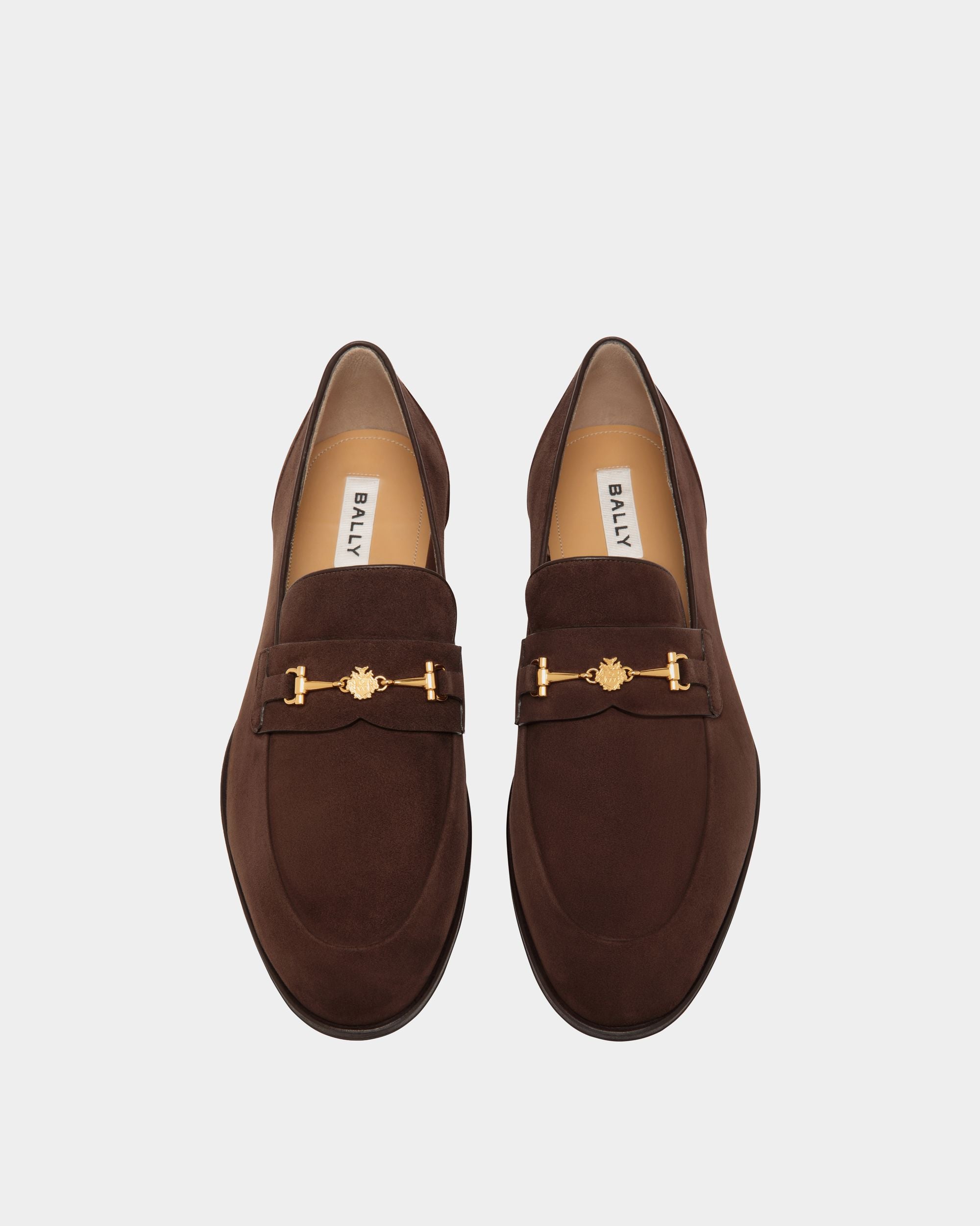 Westminster Loafer in Ebano Suede - Men's - Bally - 04