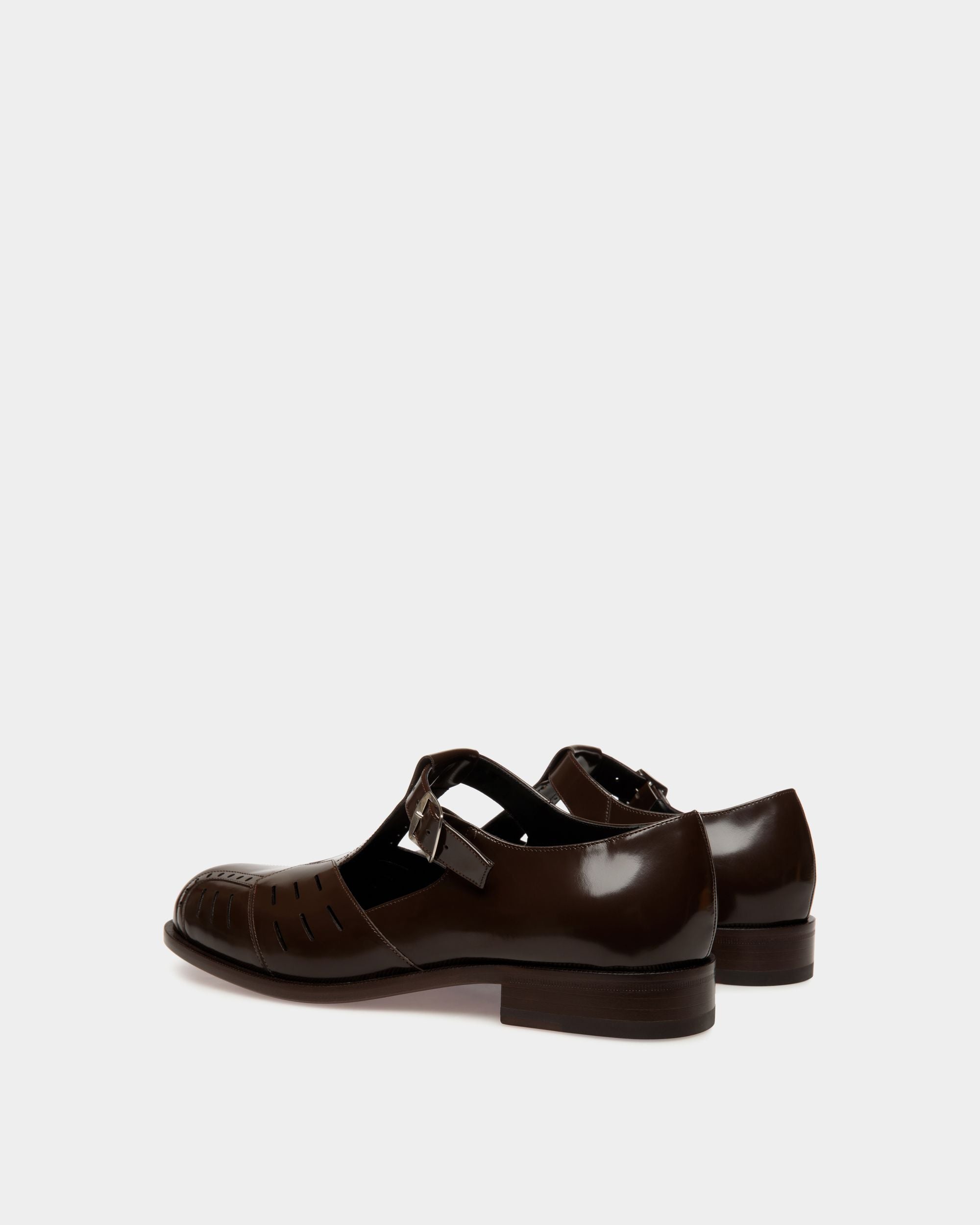 Spiegel Sandal in Brown Leather - Men's - Bally - 03