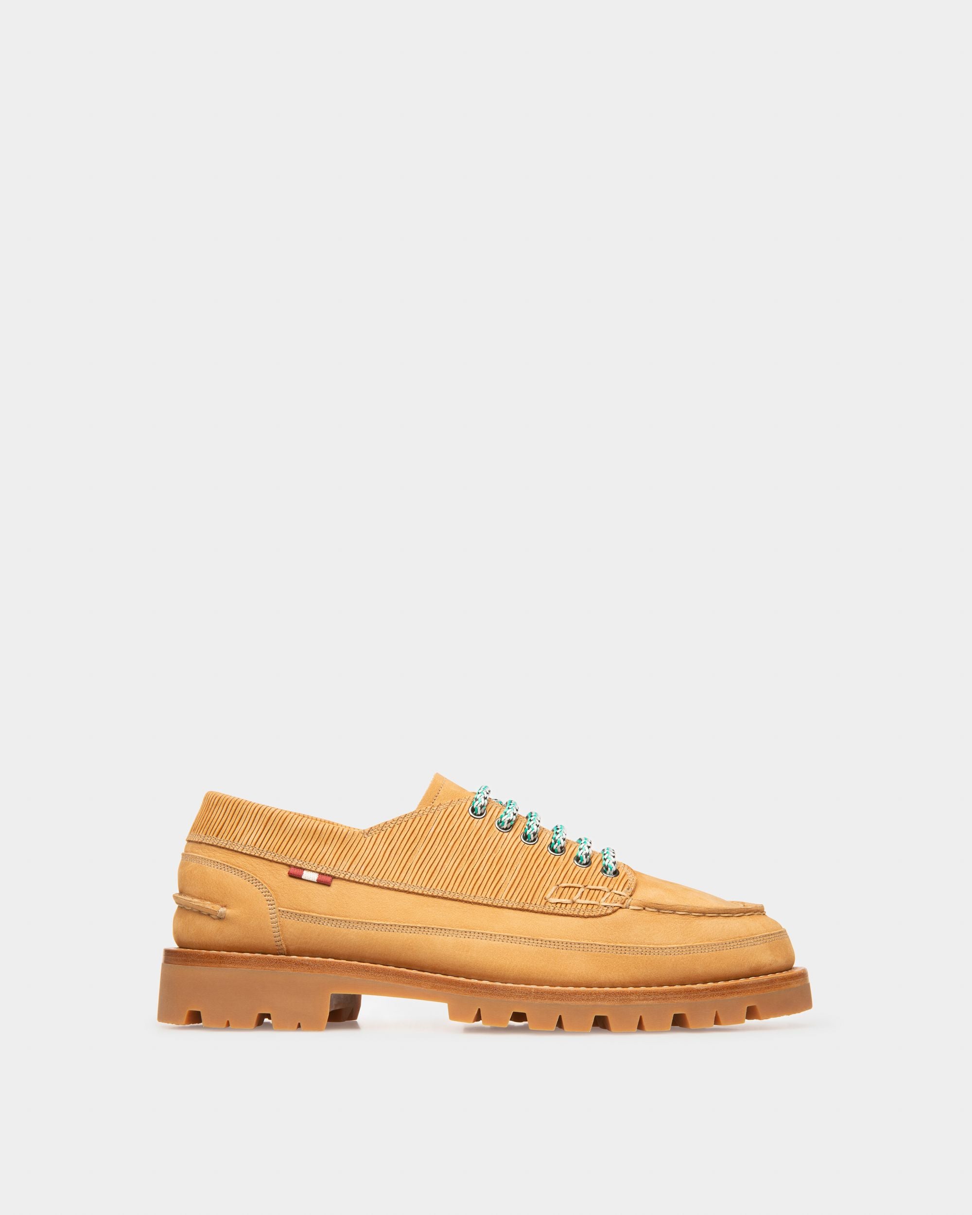 Tribus Mocasines De Piel De Color Canela - Hombre - Bally - 01