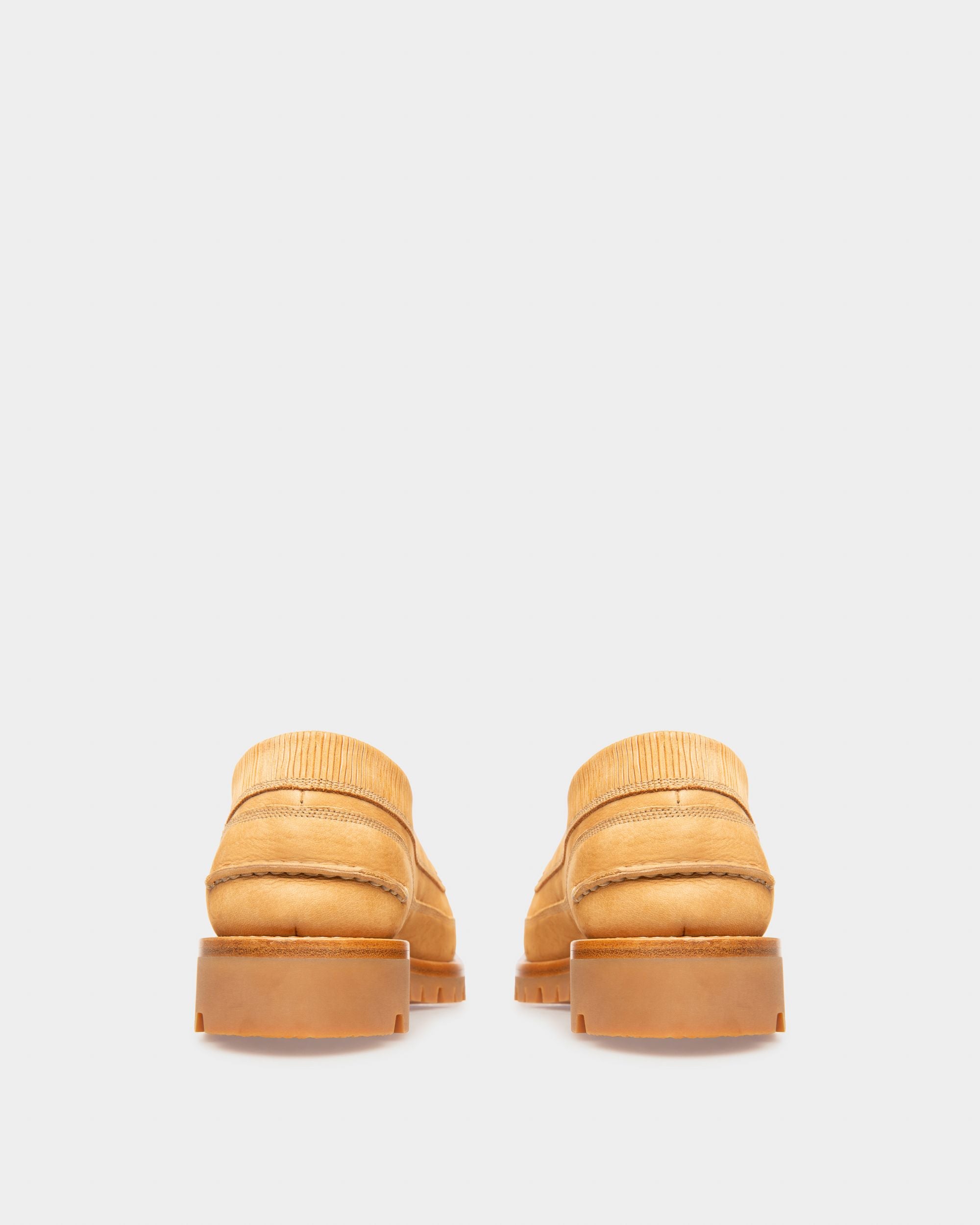 Tribus Mocasines De Piel De Color Canela - Hombre - Bally - 04