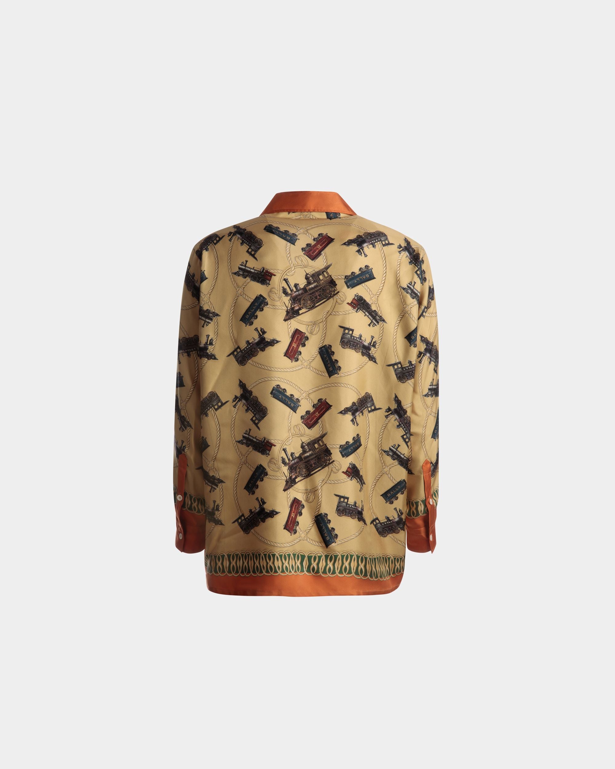Shirt In Multicolor Silk - Men's - Bally - 07